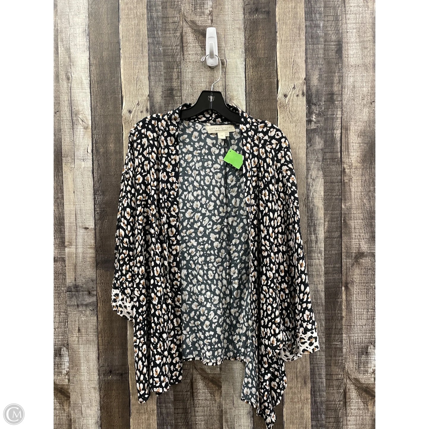 Cardigan By Saltwater Luxe In Floral Print, Size: M