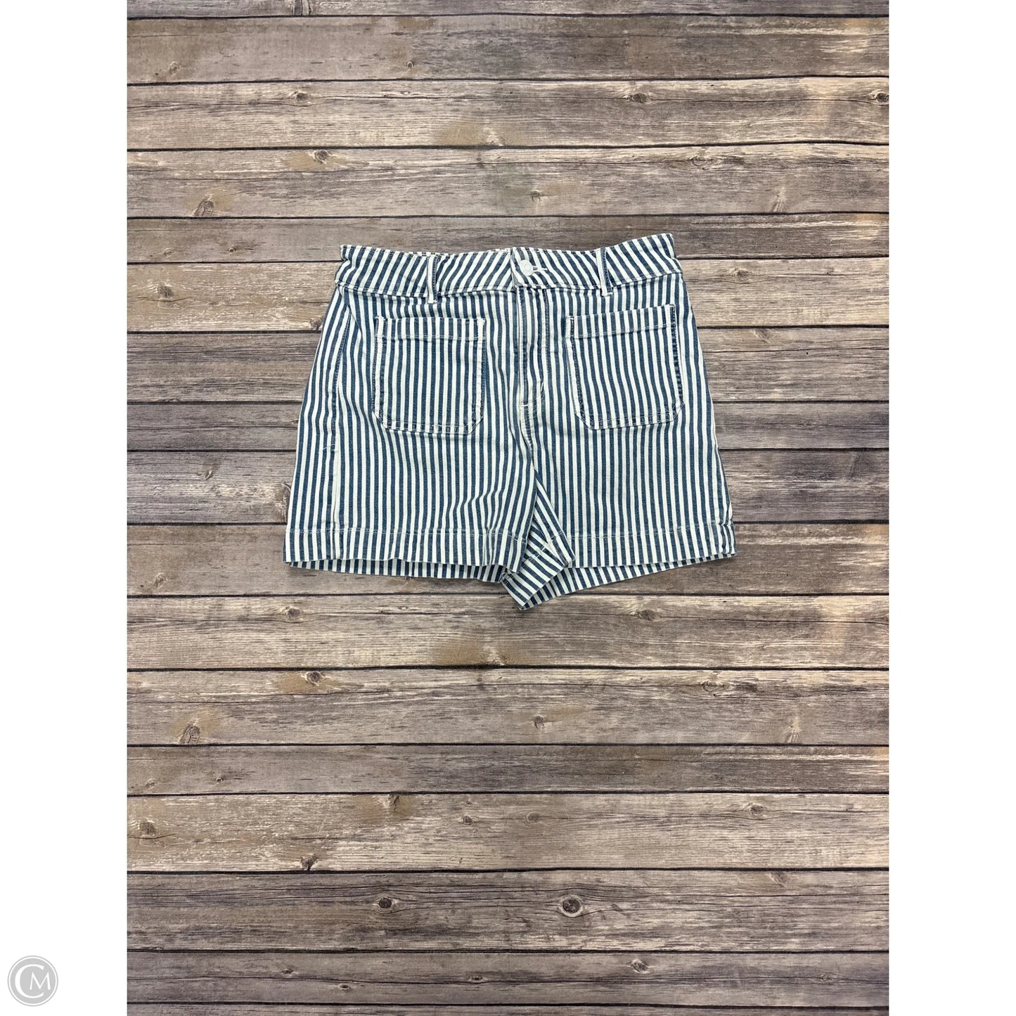 Shorts By Loft In Striped Pattern, Size: 0