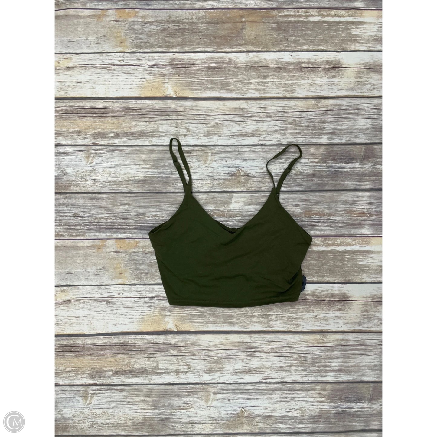 Athletic Bra By Athleta In Green, Size: M
