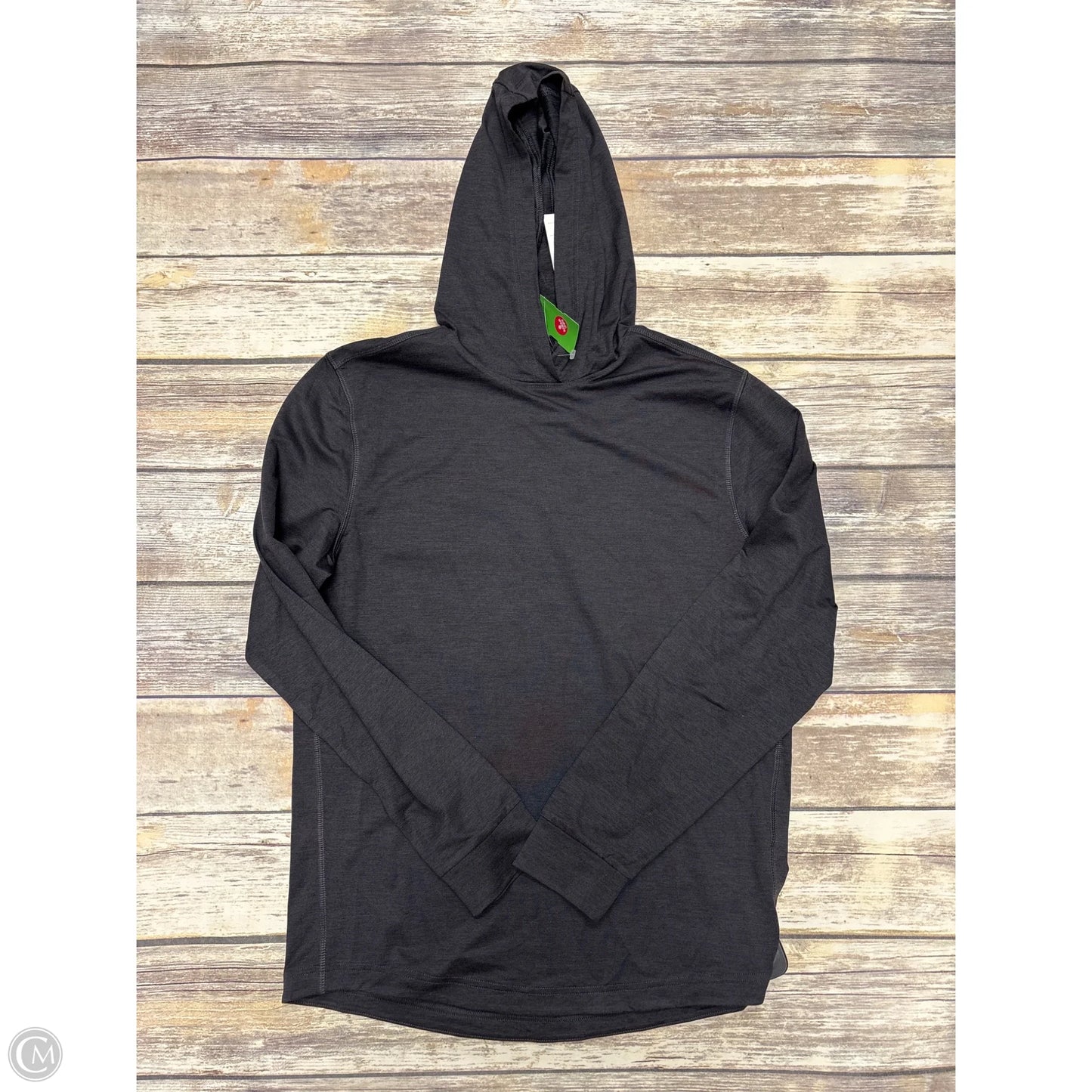 Athletic Top Long Sleeve Hoodie By All In Motion In Black, Size: S