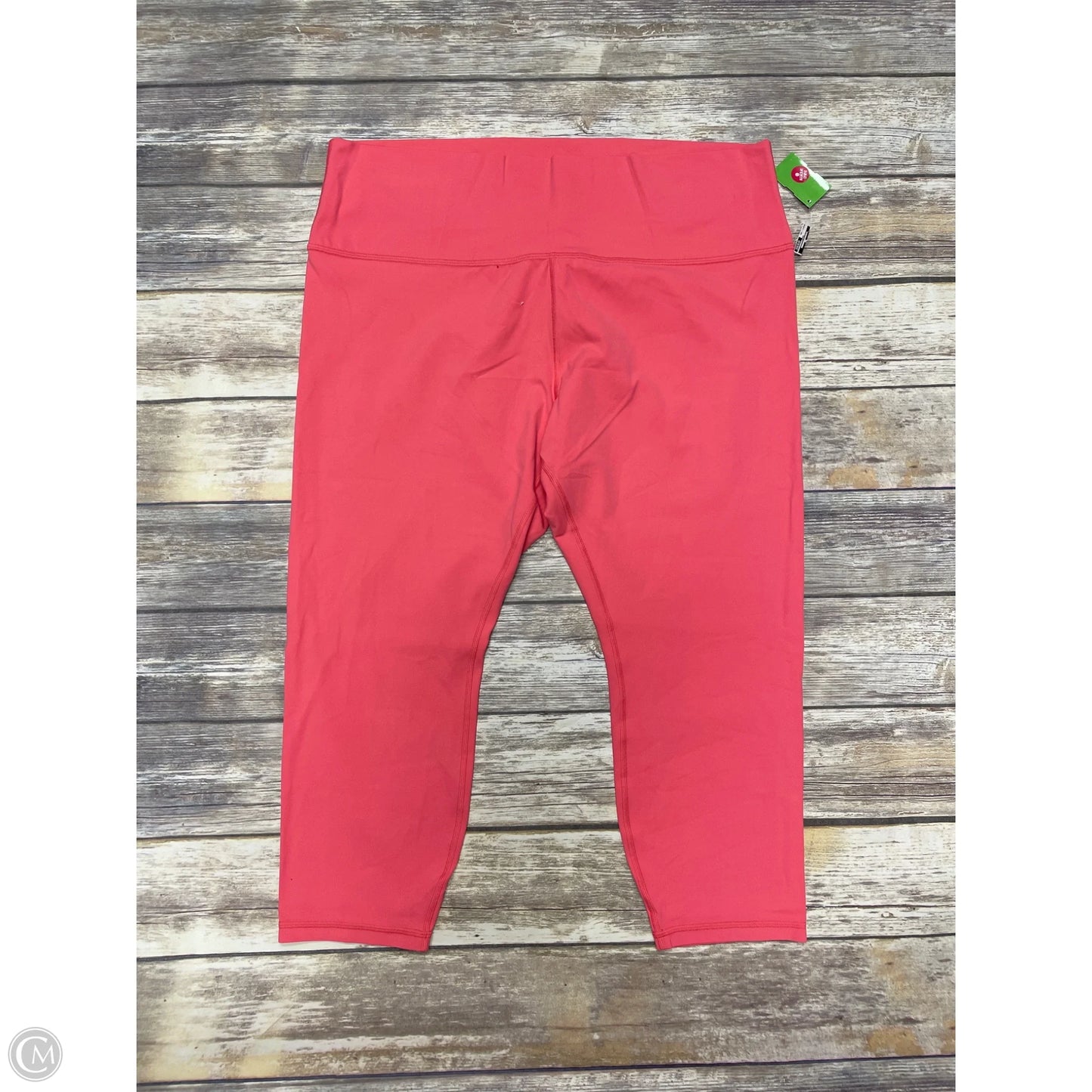 Athletic Leggings By Athleta In Coral, Size: 3x