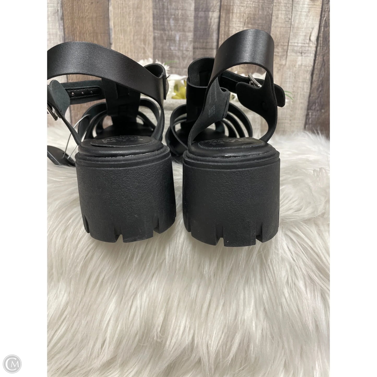Shoes Heels Platform By Cme In Brown, Size: 10