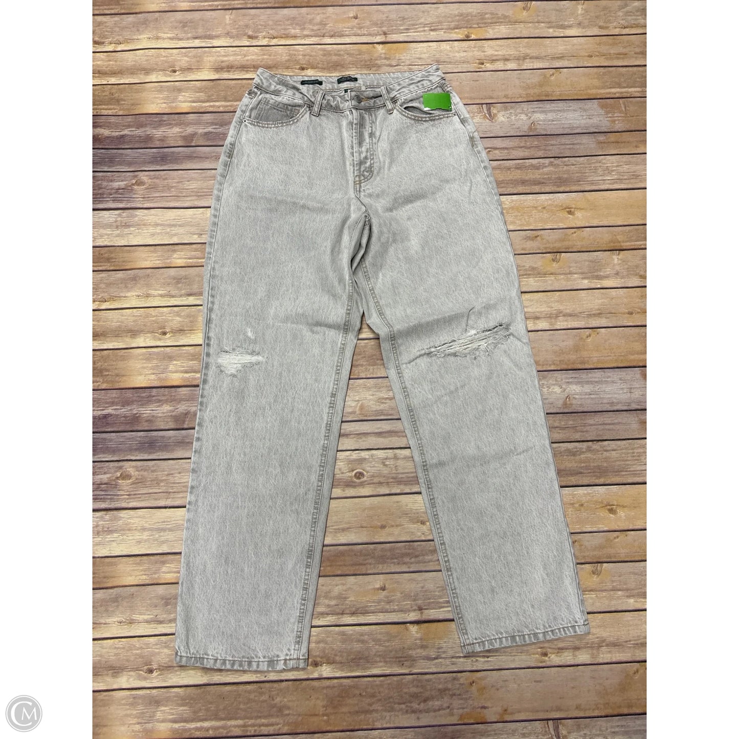 Jeans Straight By Wild Fable In Grey Denim, Size: 10