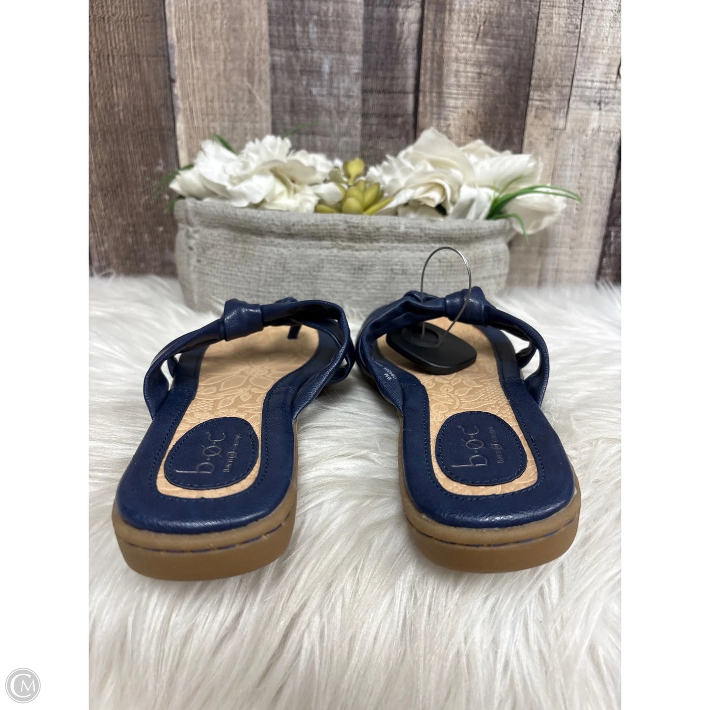 Shoes Flats By Boc In Navy, Size: 6
