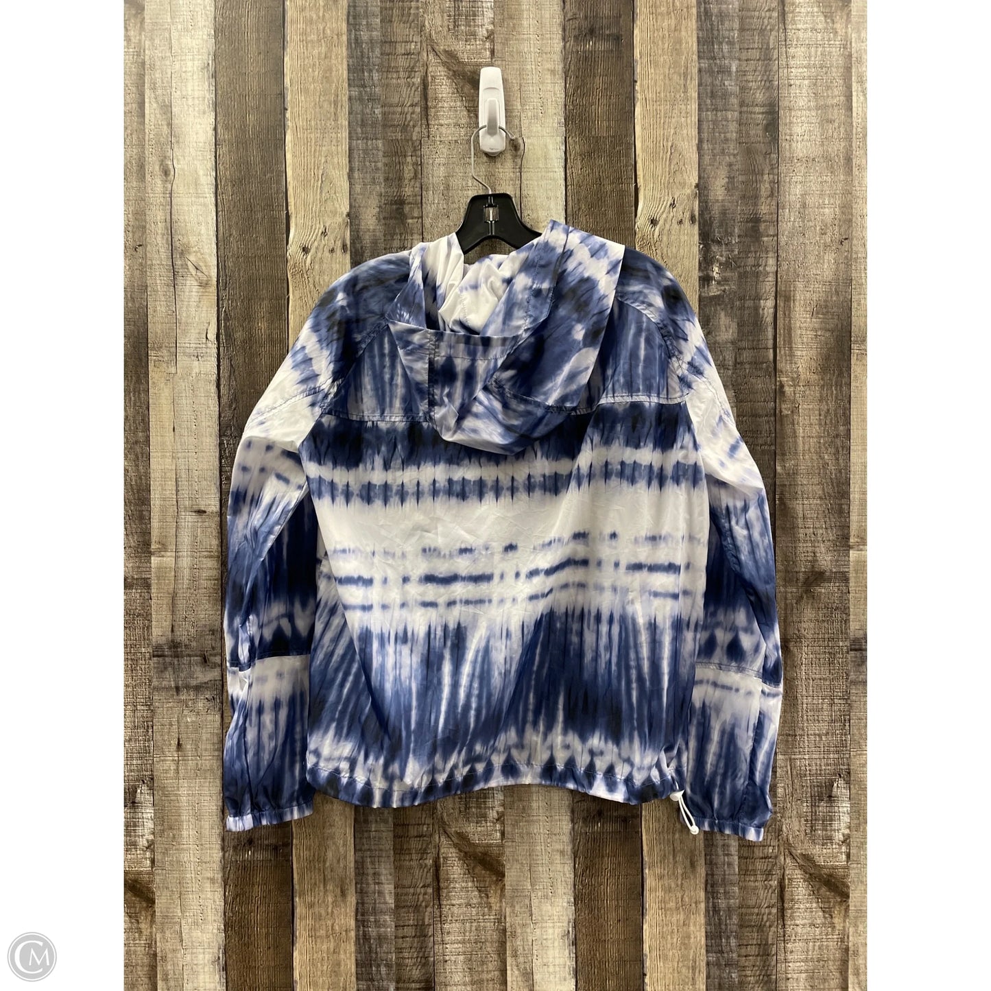 Jacket Windbreaker By American Eagle In Tie Dye Print, Size: M