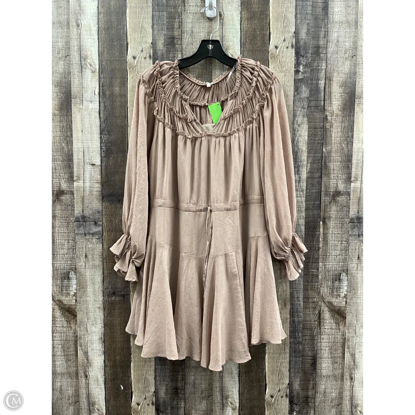 Dress Casual Midi By Entro In Brown, Size: S