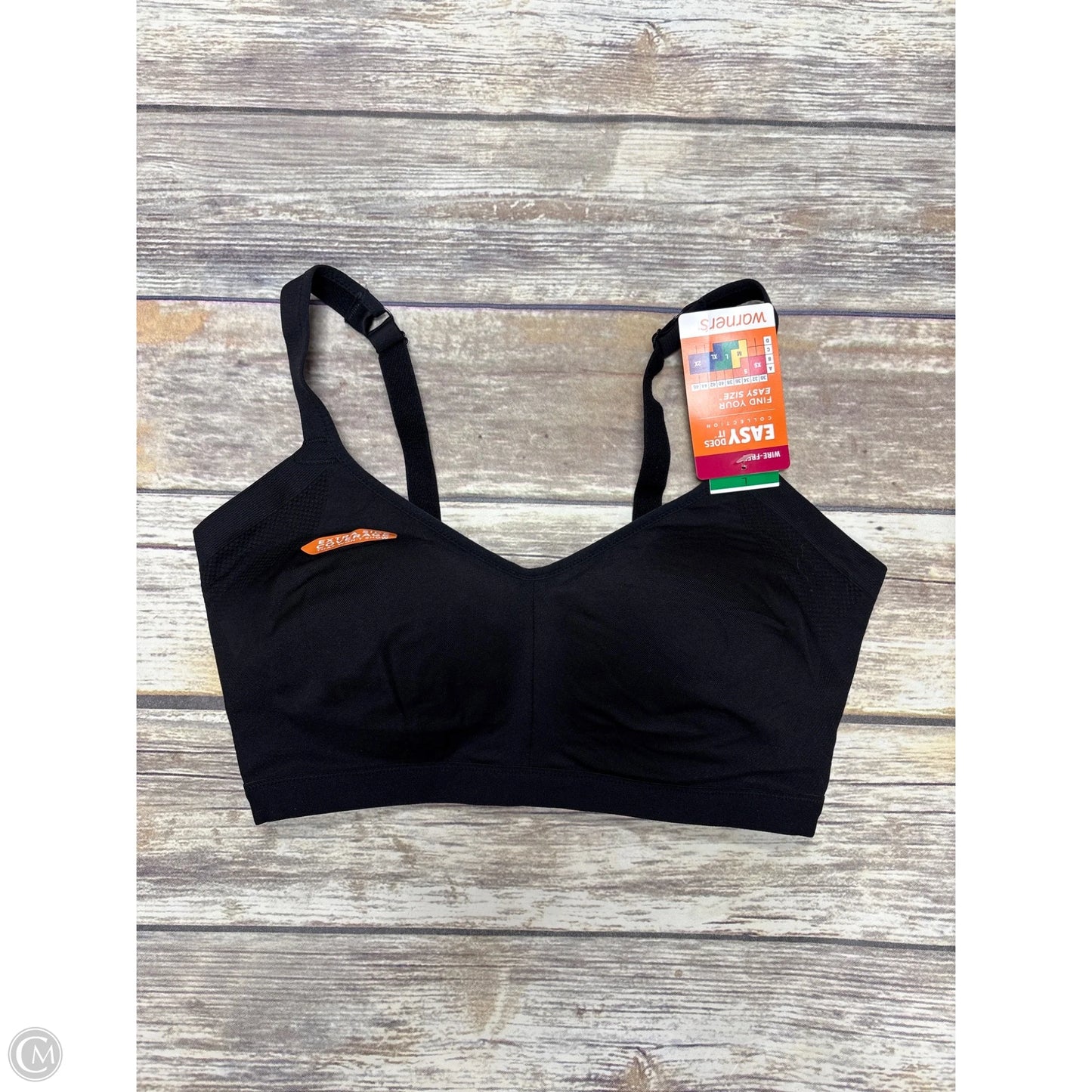 Athletic Bra By Cme In Black, Size: L