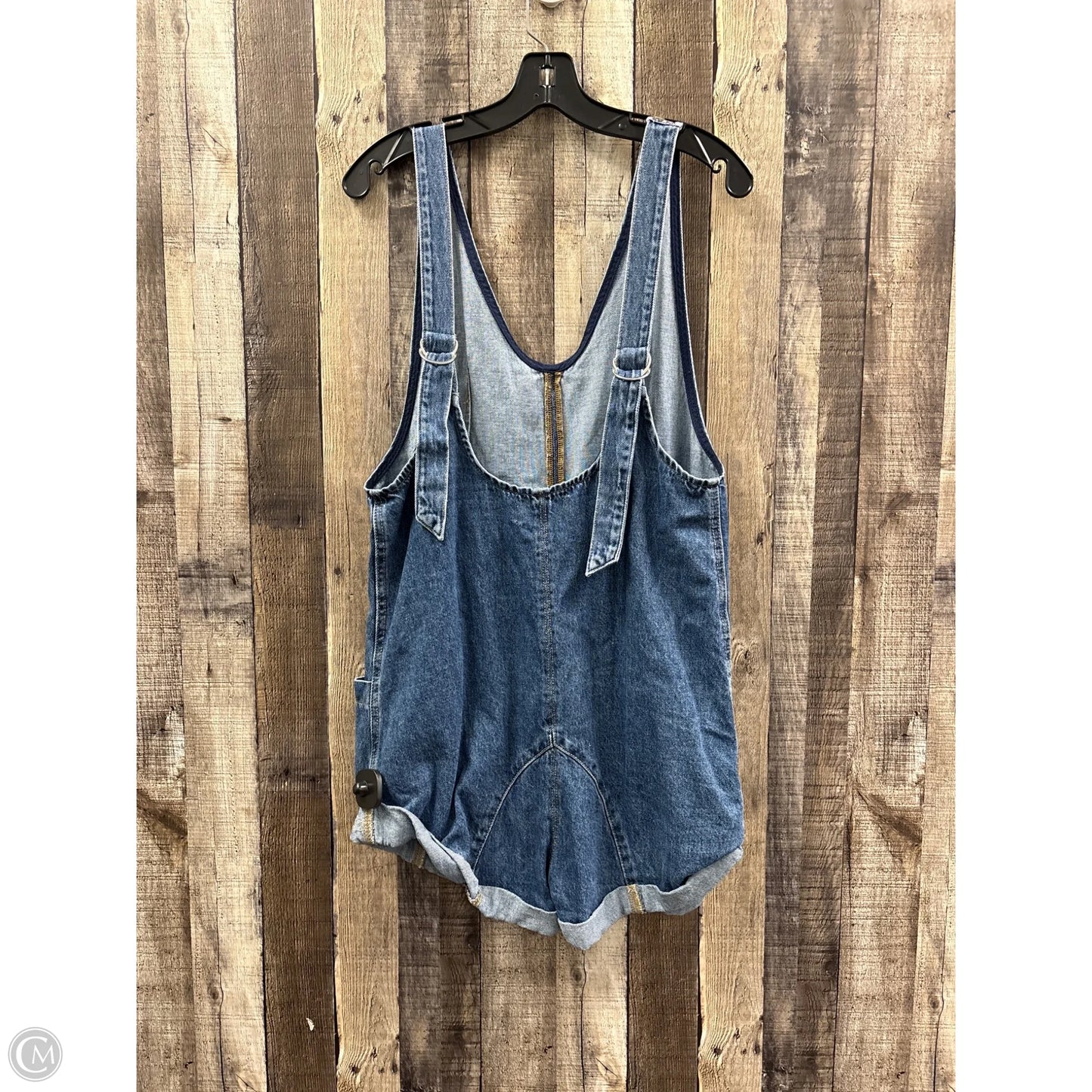 Shortalls By We The Free In Blue Denim, Size: Xs