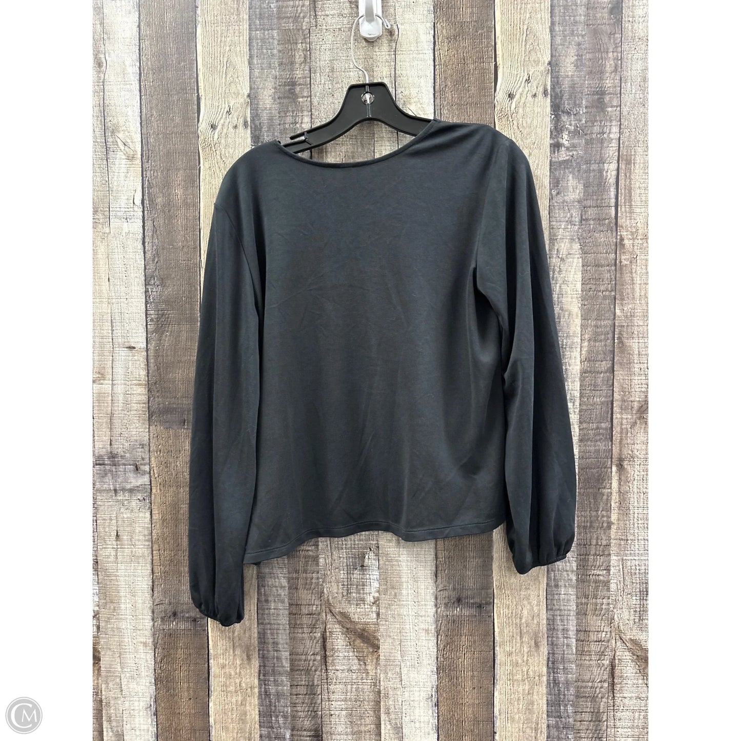 Top Long Sleeve By Gentle Fawn In Black, Size: S