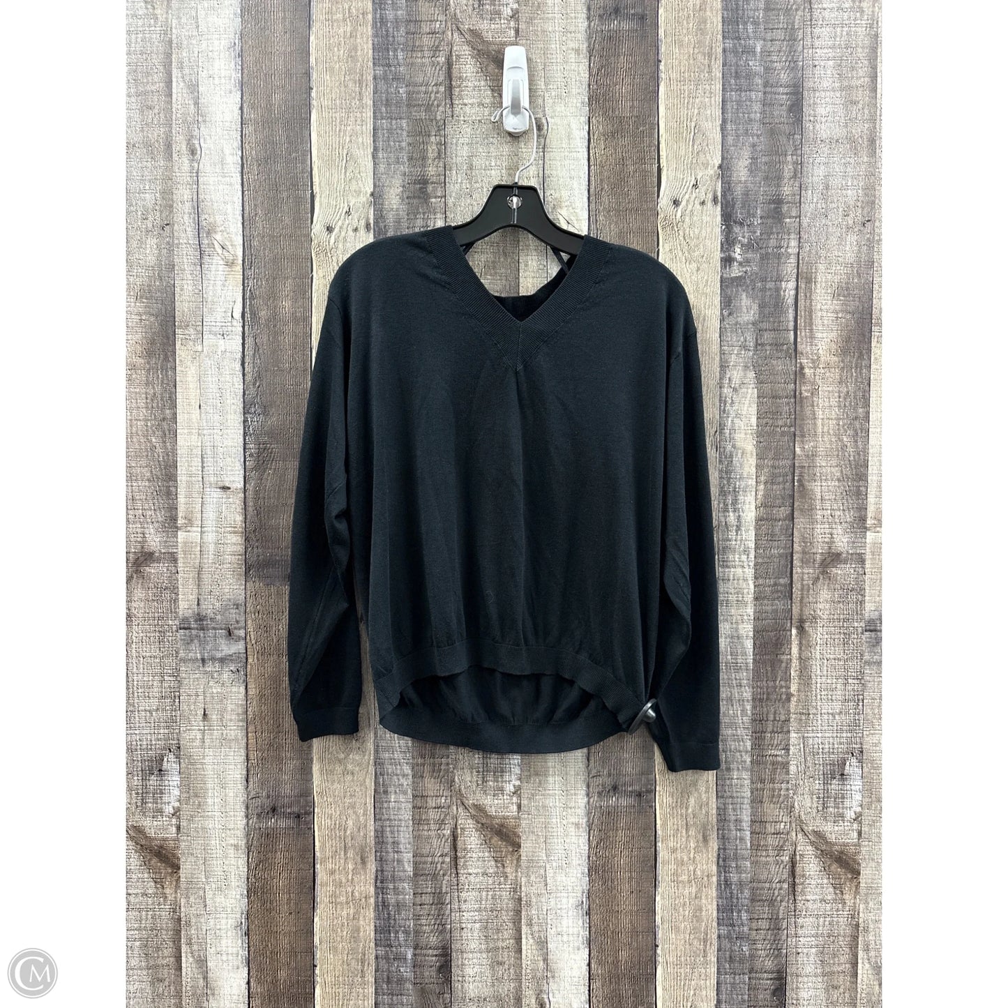 Top Long Sleeve By A New Day In Black, Size: S
