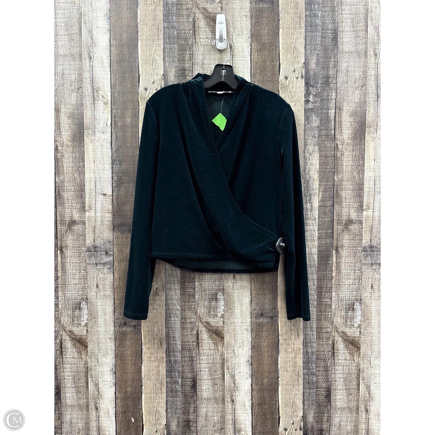 Top Long Sleeve By Loft In Green, Size: L