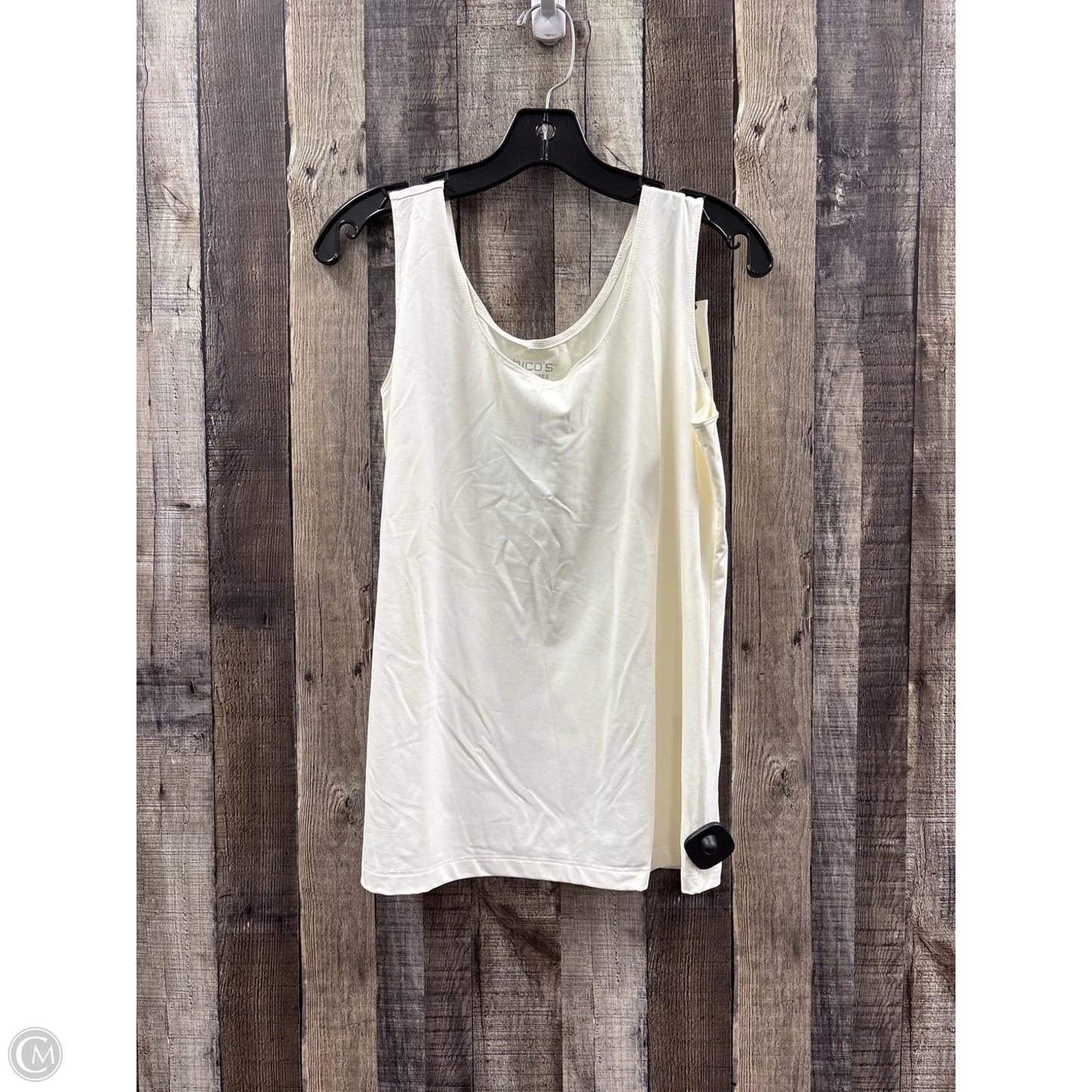 Tank Top By Chicos In Cream, Size: L