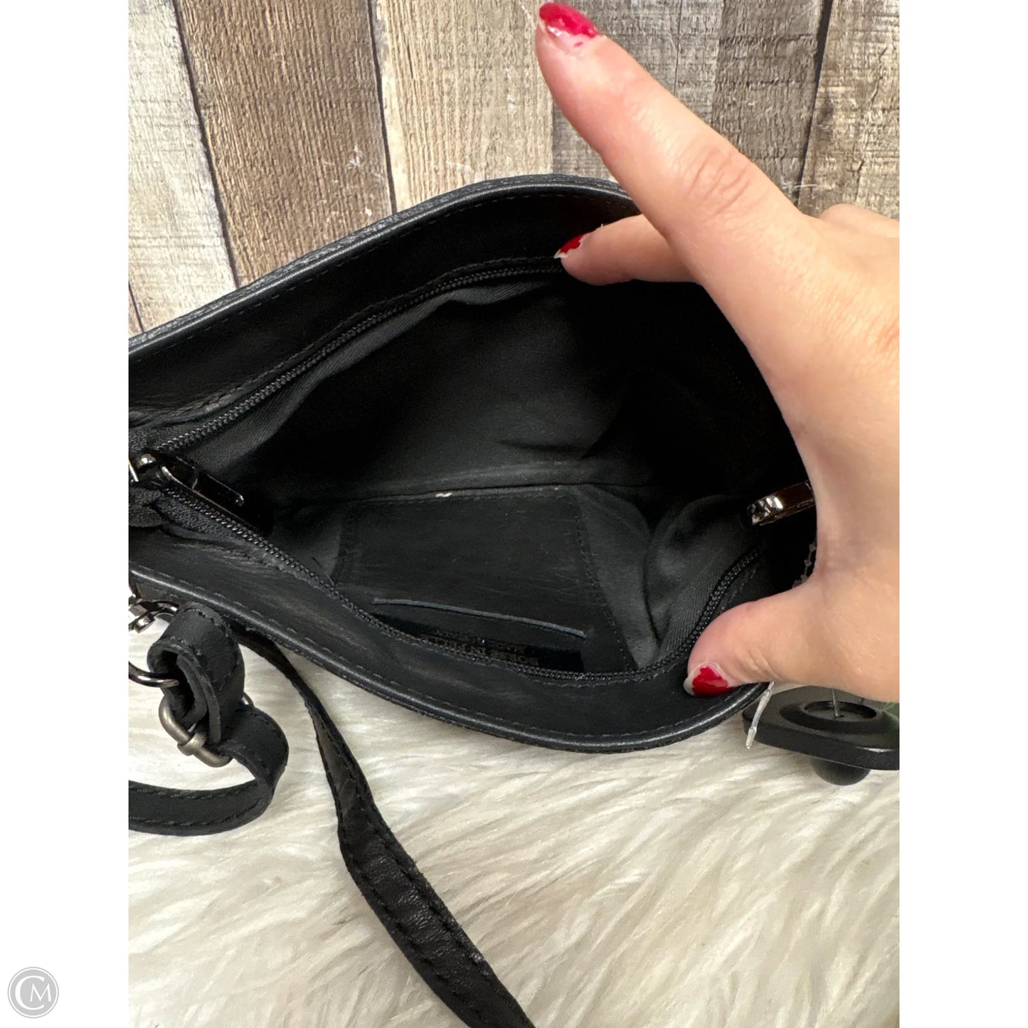 Crossbody Leather By Cme, Size: Small