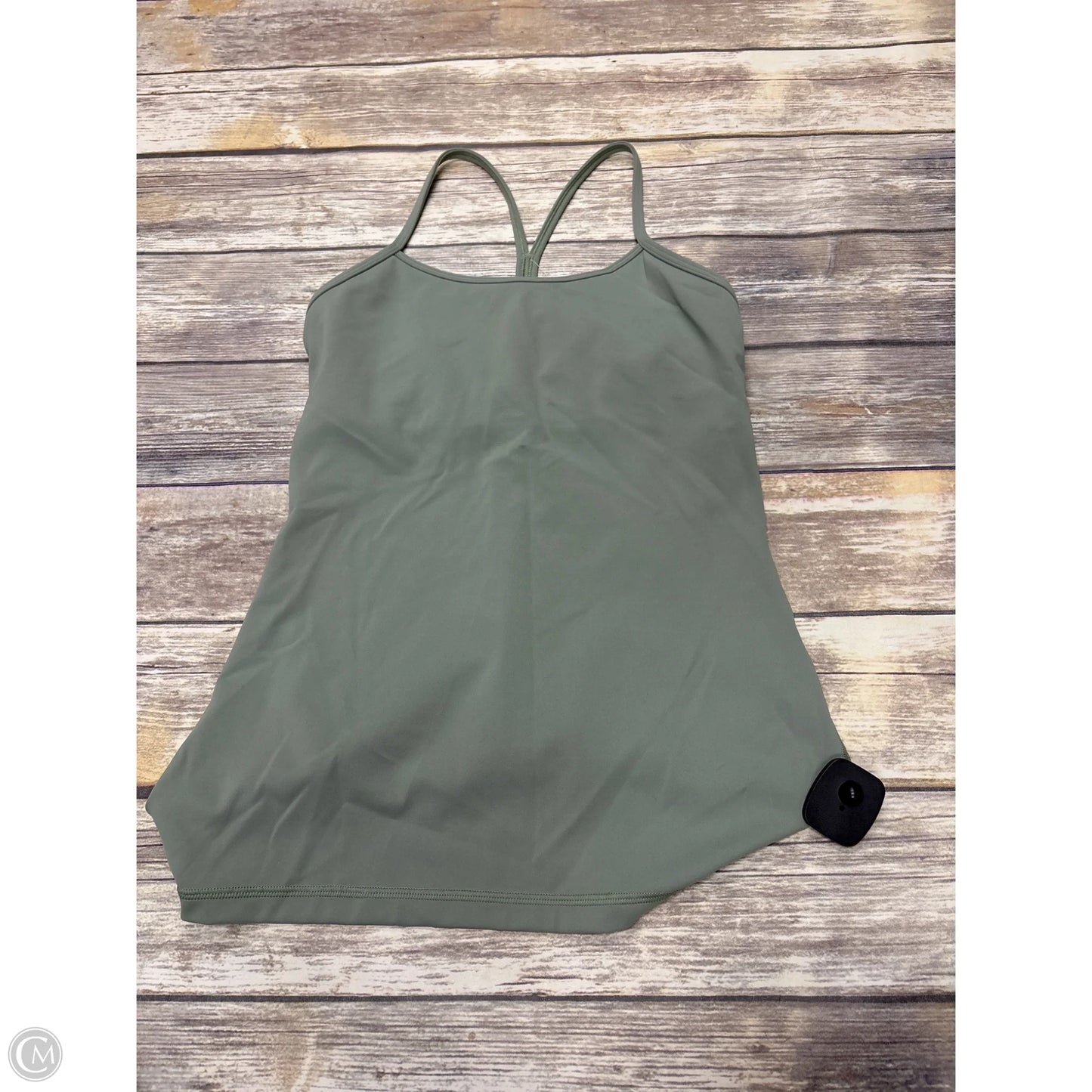 Athletic Tank Top By Lululemon In Green, Size: 6