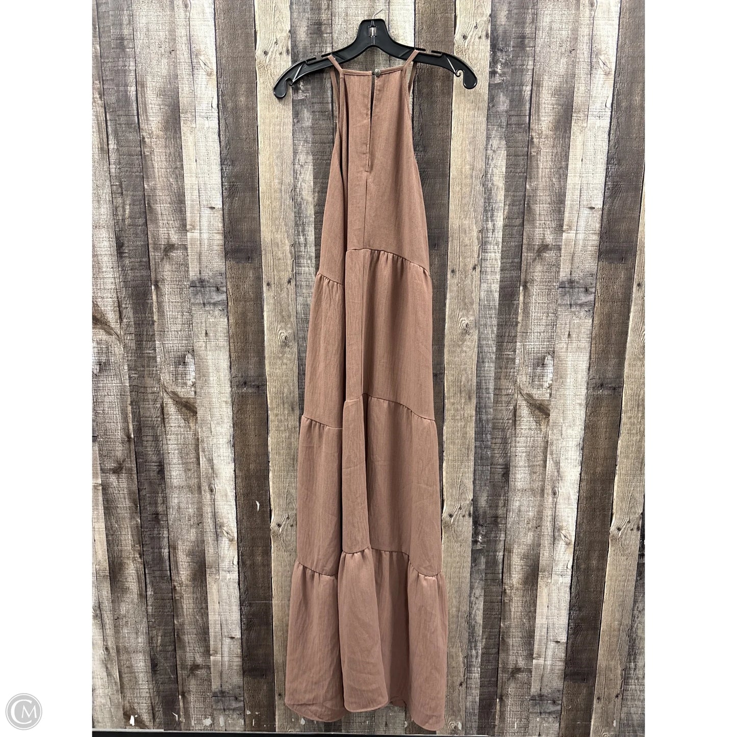 Dress Casual Maxi By Three Bird Nest In Brown, Size: L