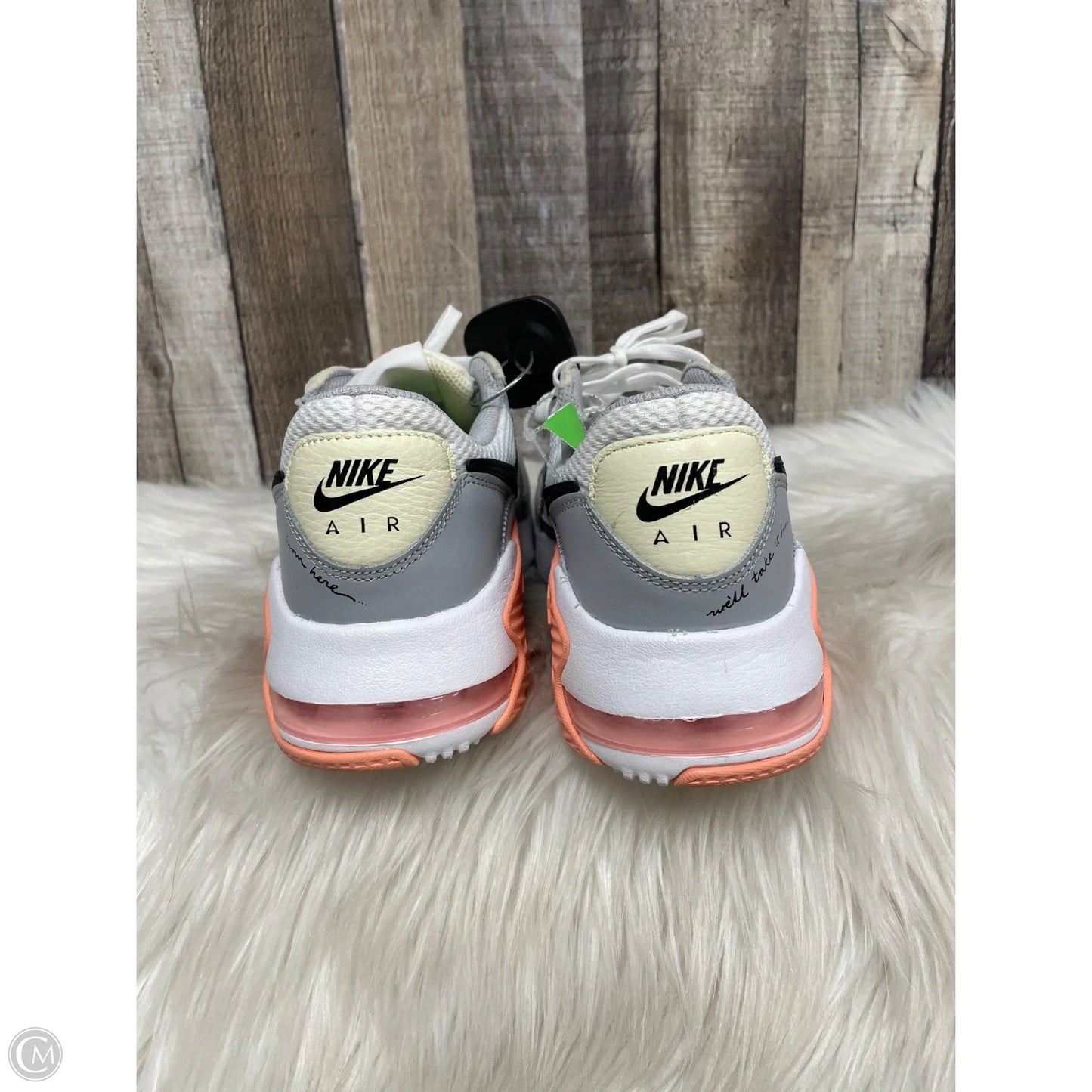 Shoes Athletic By Nike In White, Size: 8
