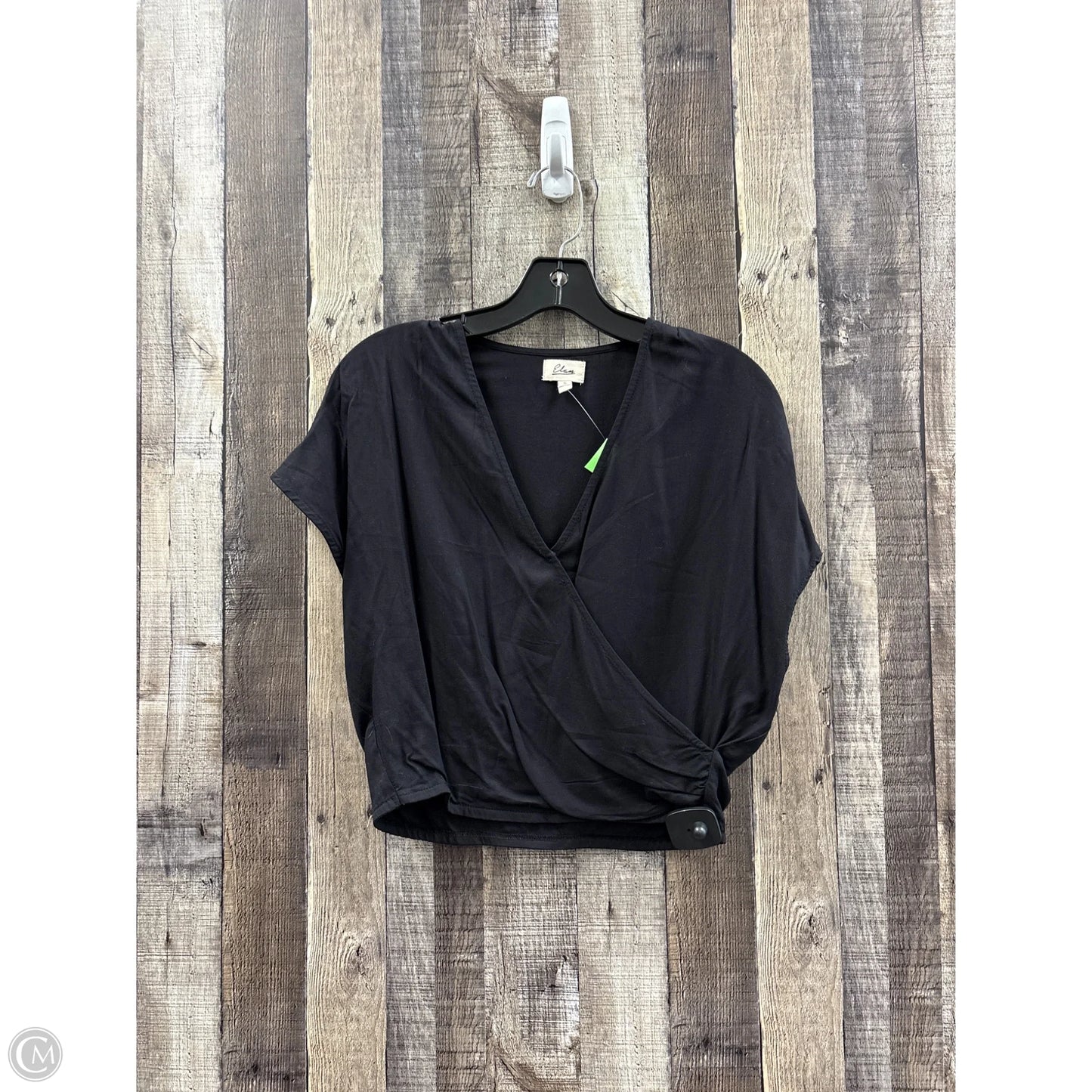 Top Sleeveless By Elan In Black, Size: S