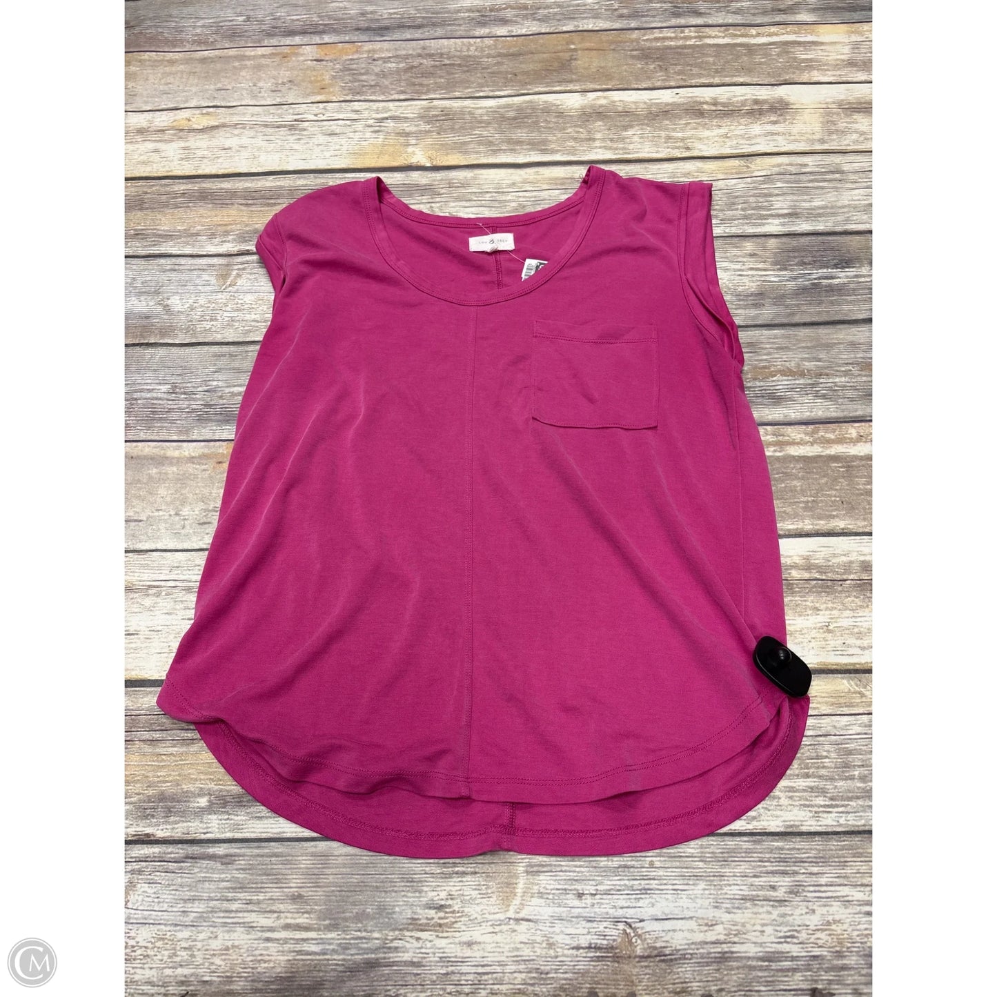 Top Sleeveless By Lou And Grey In Pink, Size: M