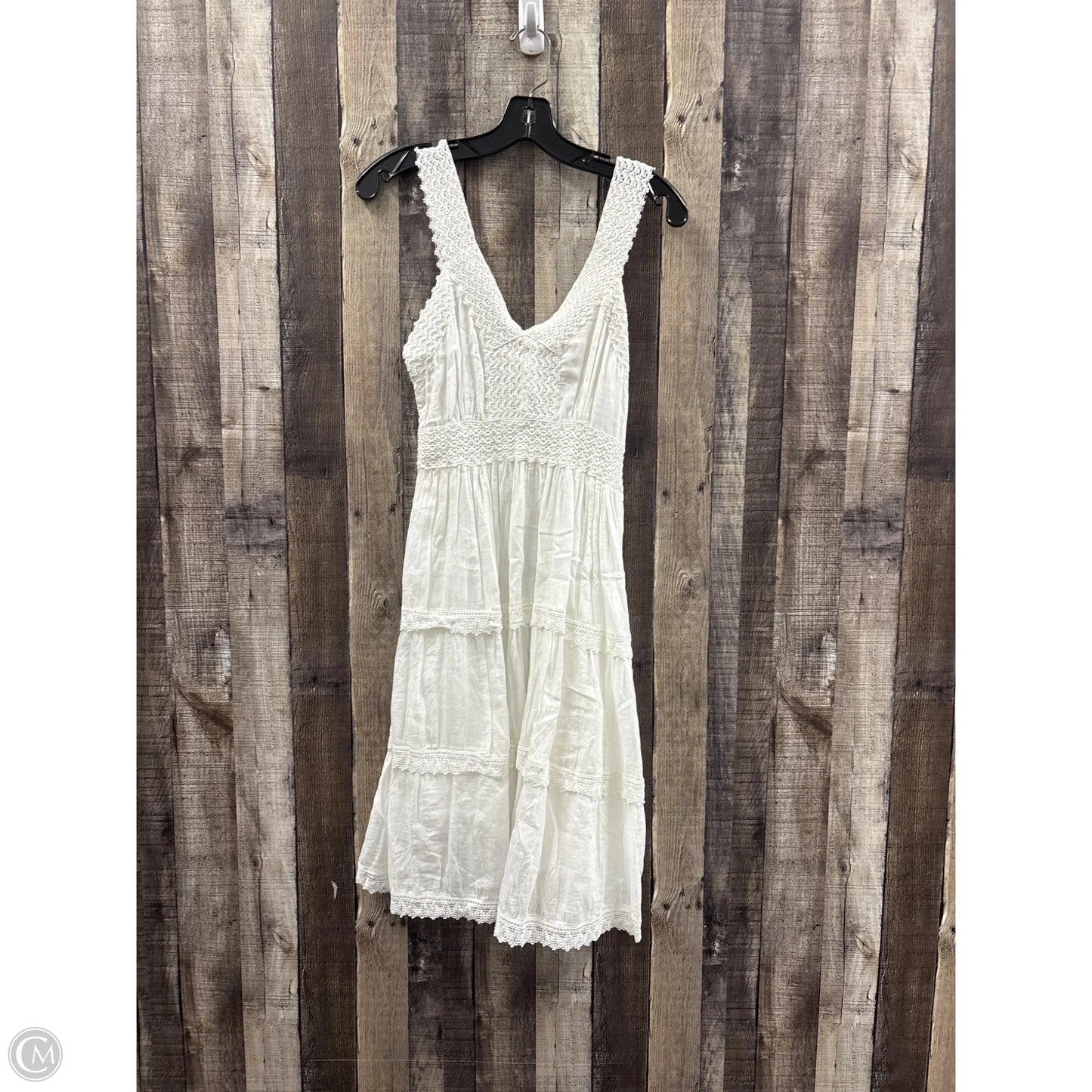 Dress Casual Midi By Cme In White, Size: S