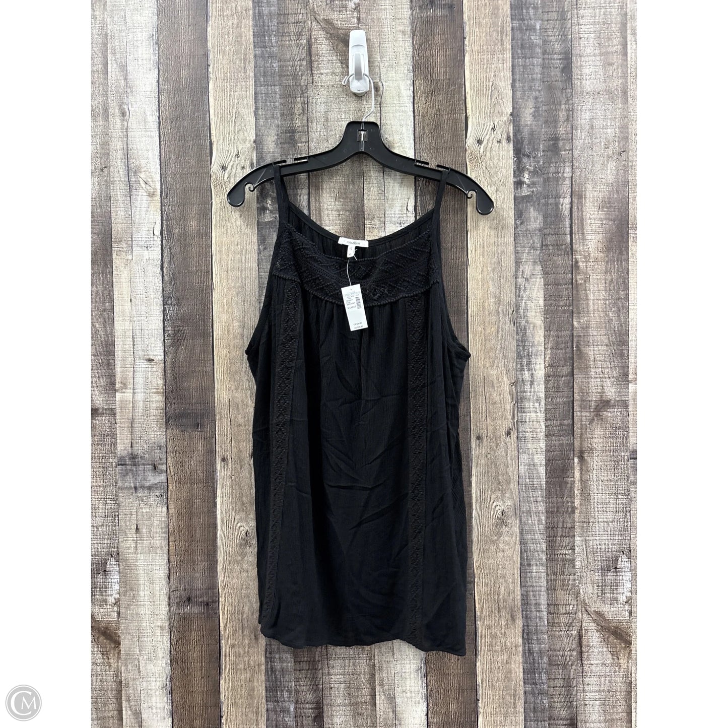 Top Sleeveless By Maurices In Black, Size: Xl