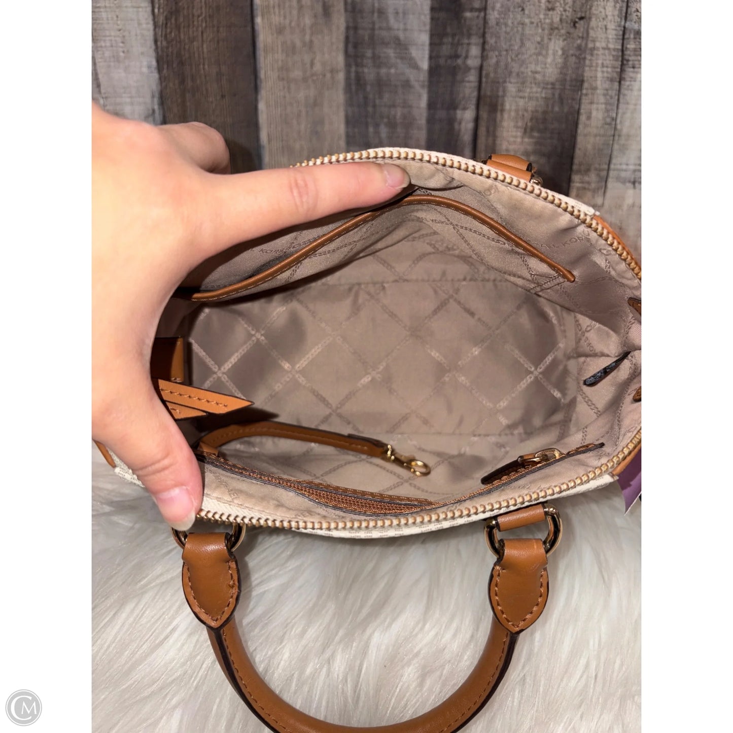 Crossbody Designer By Michael Kors, Size: Medium