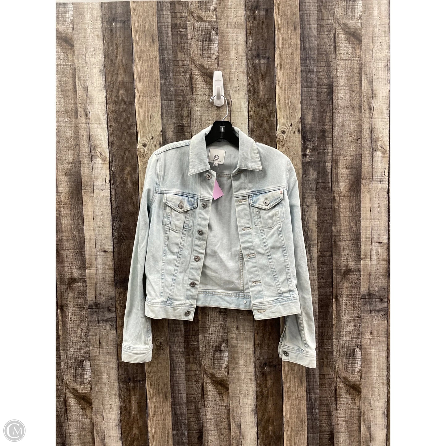 Jacket Denim By Adriano Goldschmied In Blue Denim, Size: Xs