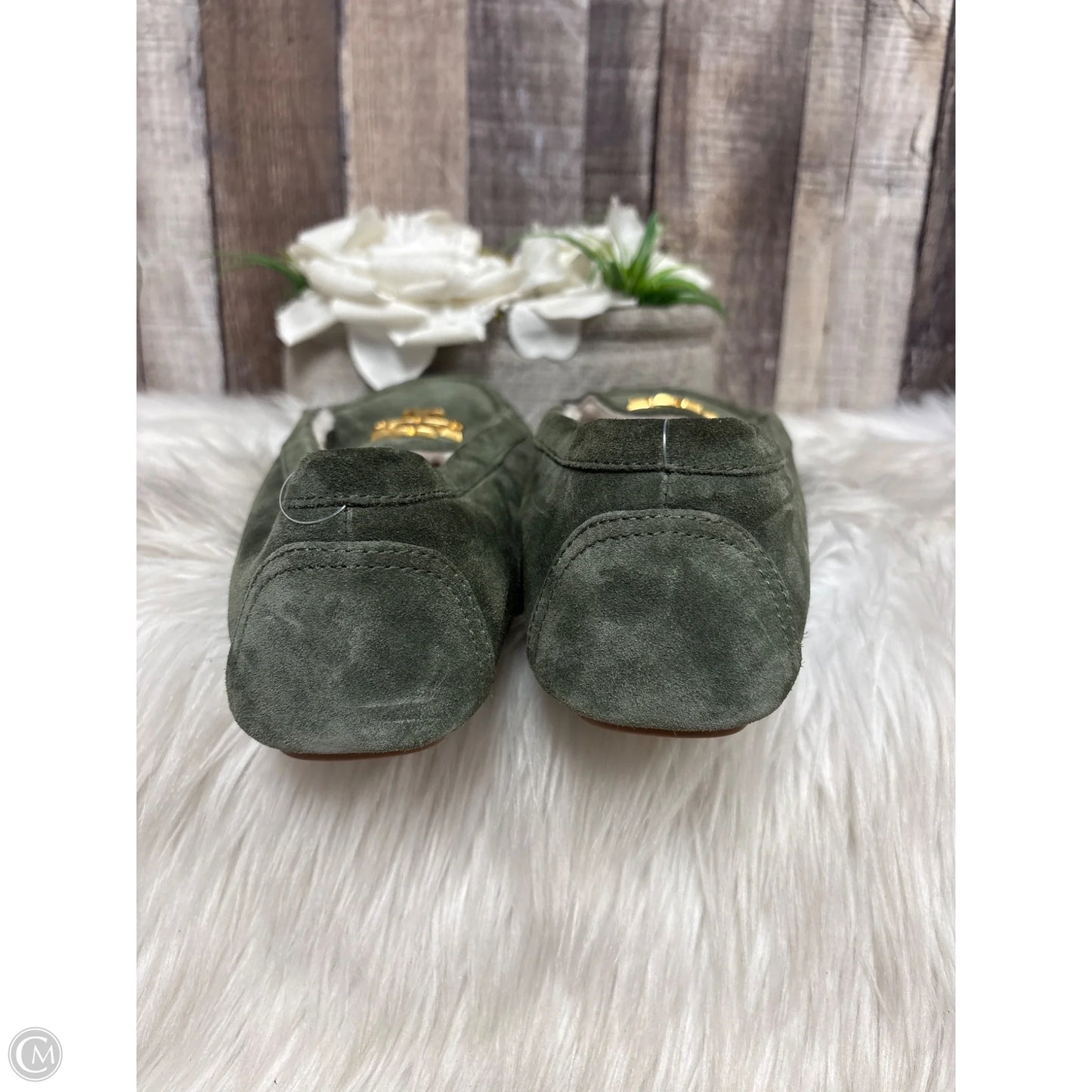 Shoes Designer By Tory Burch In Green, Size: 11