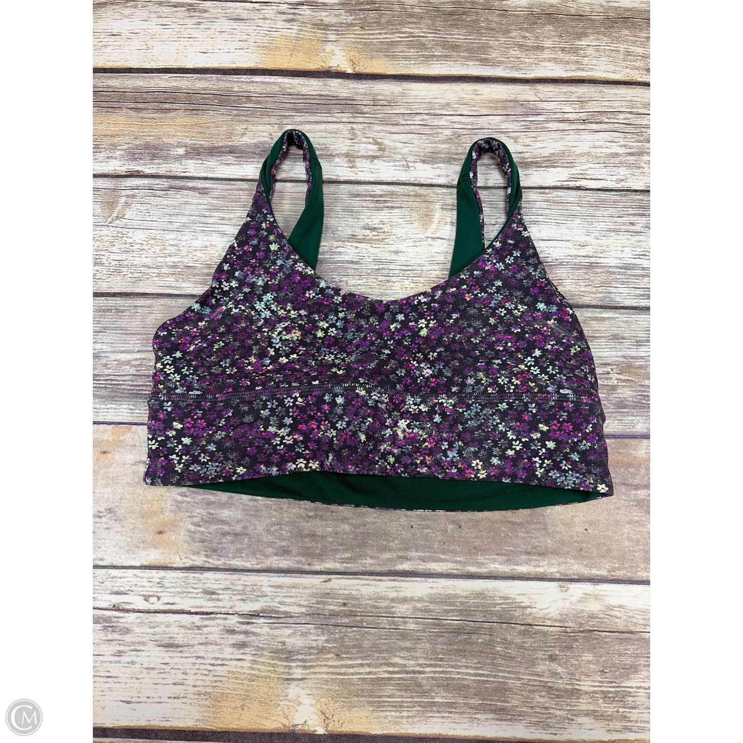 Athletic Bra By Lululemon In Green, Size: 10