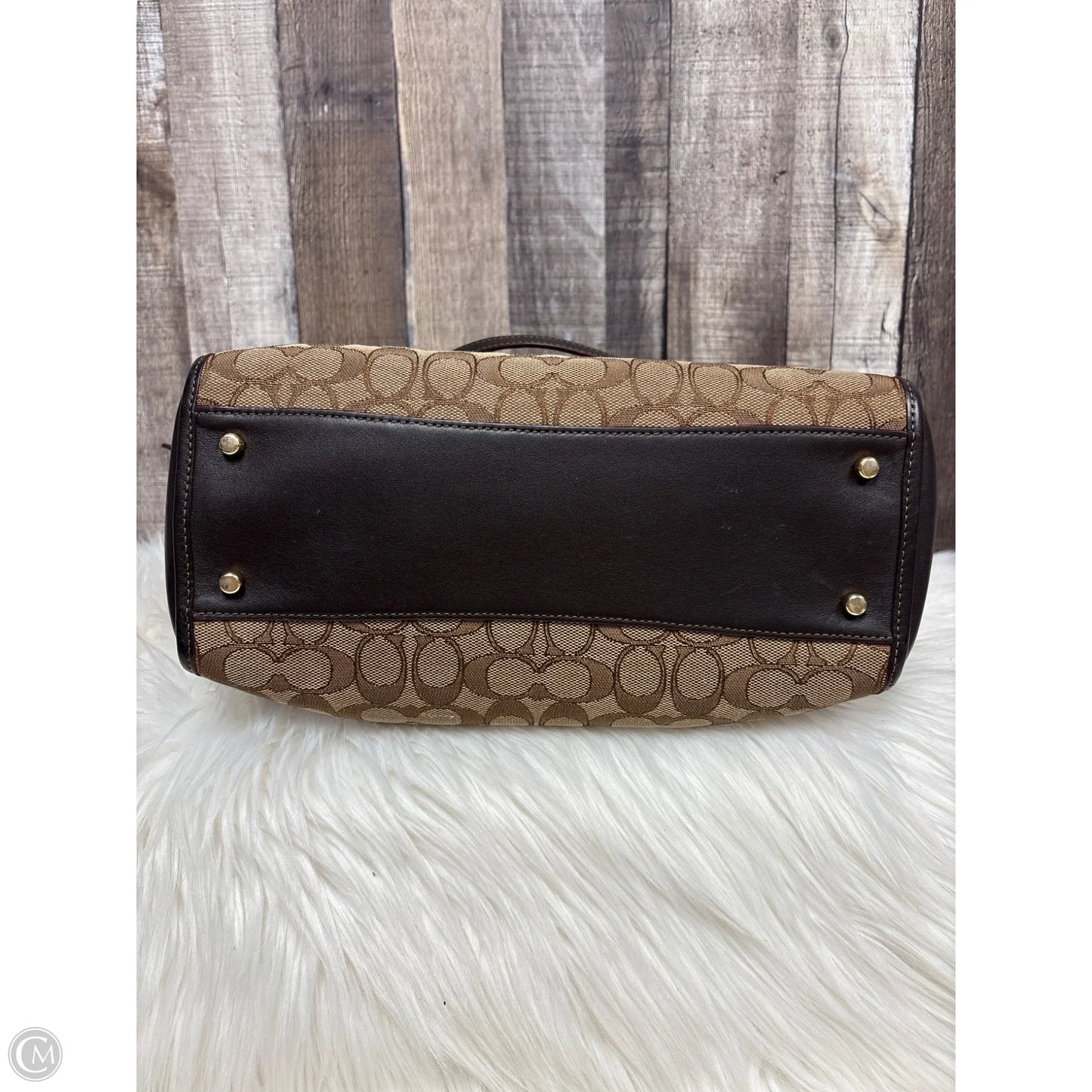 Handbag Designer By Coach, Size: Medium