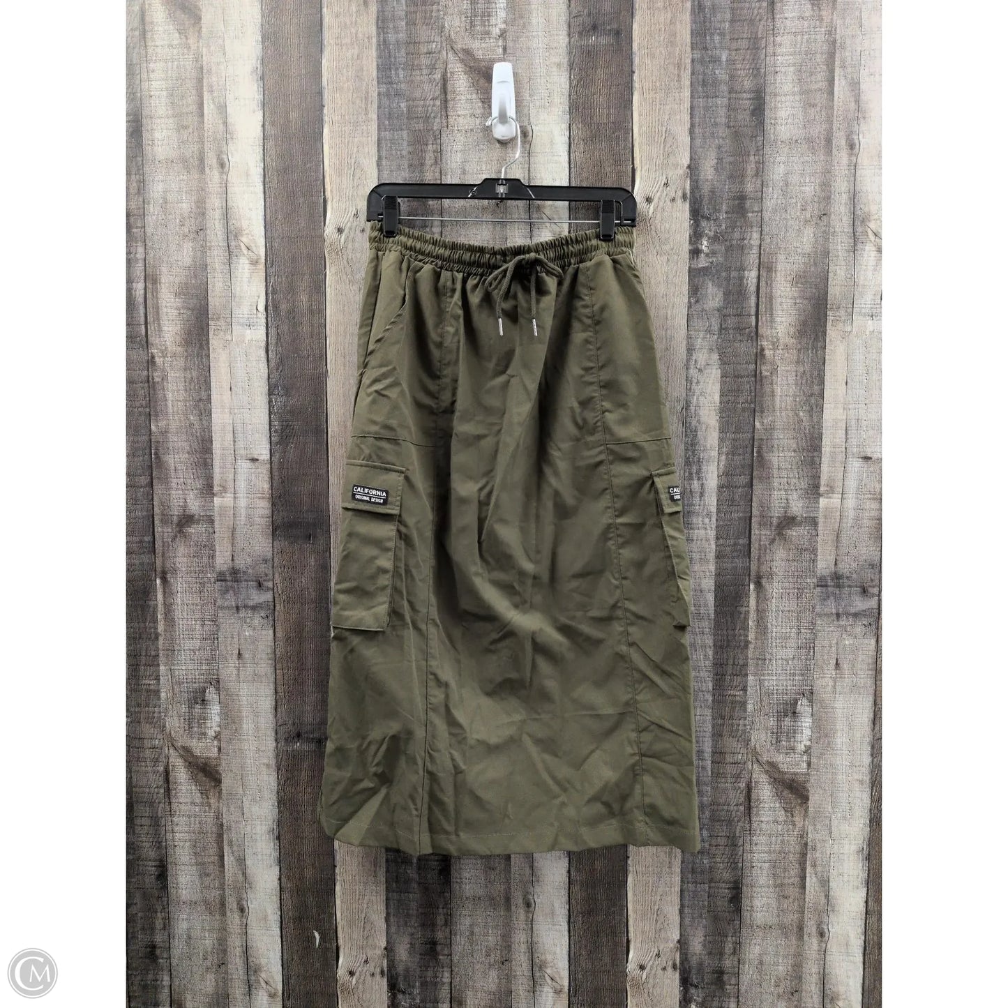 Skirt Maxi By Shein In Green, Size: L