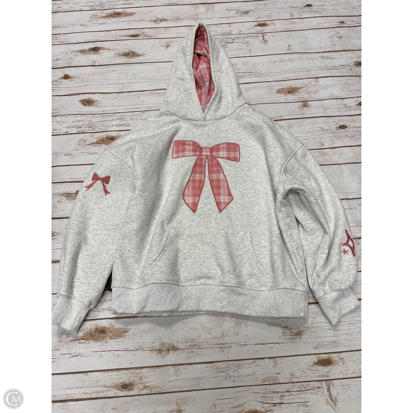 Sweatshirt Hoodie By Altard State In Grey, Size: S