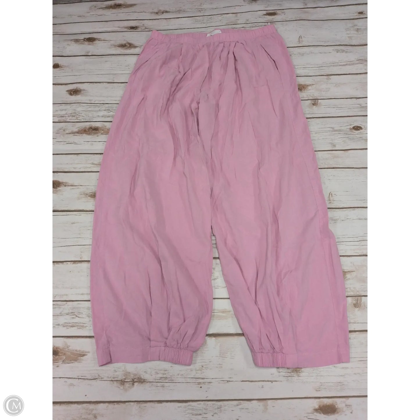 Pants Wide Leg By Double Zero In Pink, Size: M