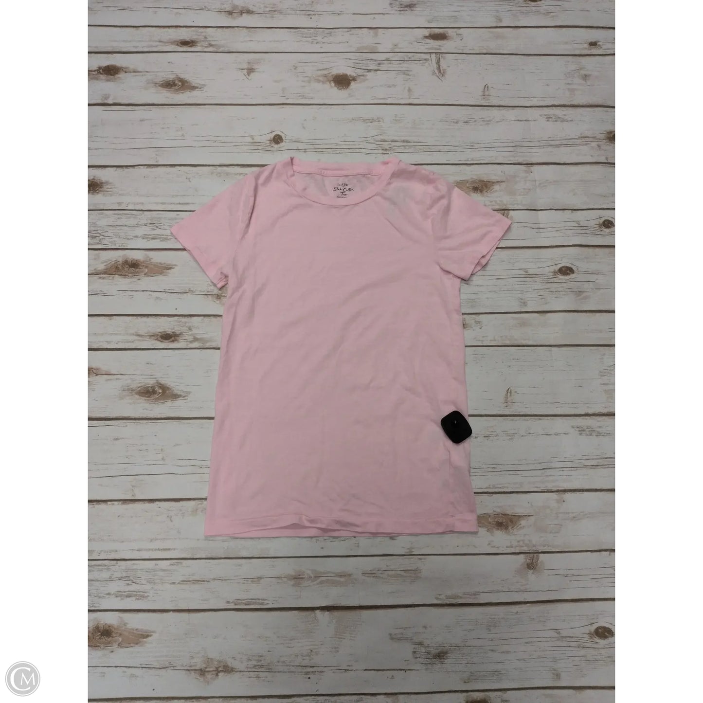 Top Short Sleeve By J. Crew In Pink, Size: S