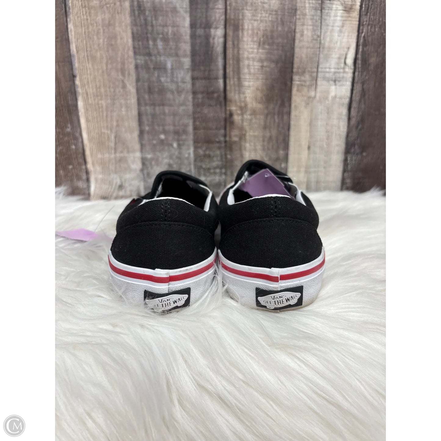 Shoes Sneakers By Vans In Black, Size: 7
