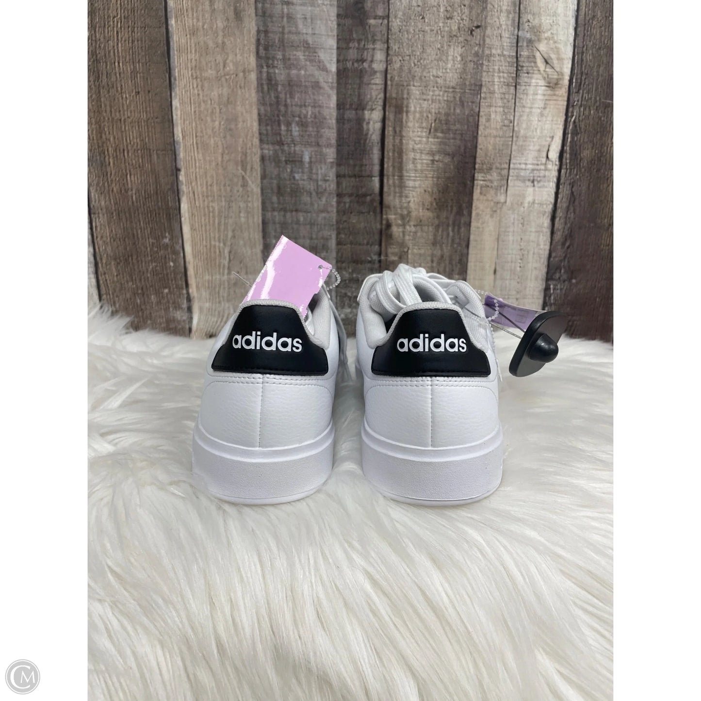 Shoes Athletic By Adidas In White, Size: 7.5