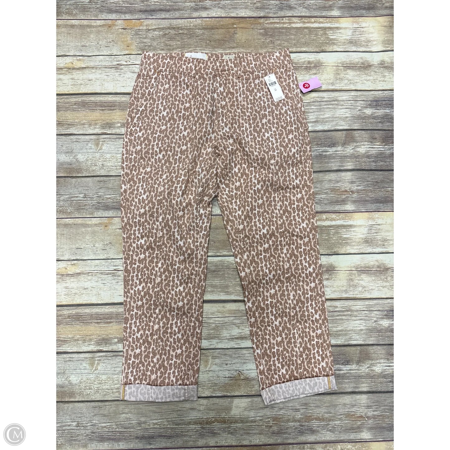Pants Other By Anthropologie In Animal Print, Size: 10