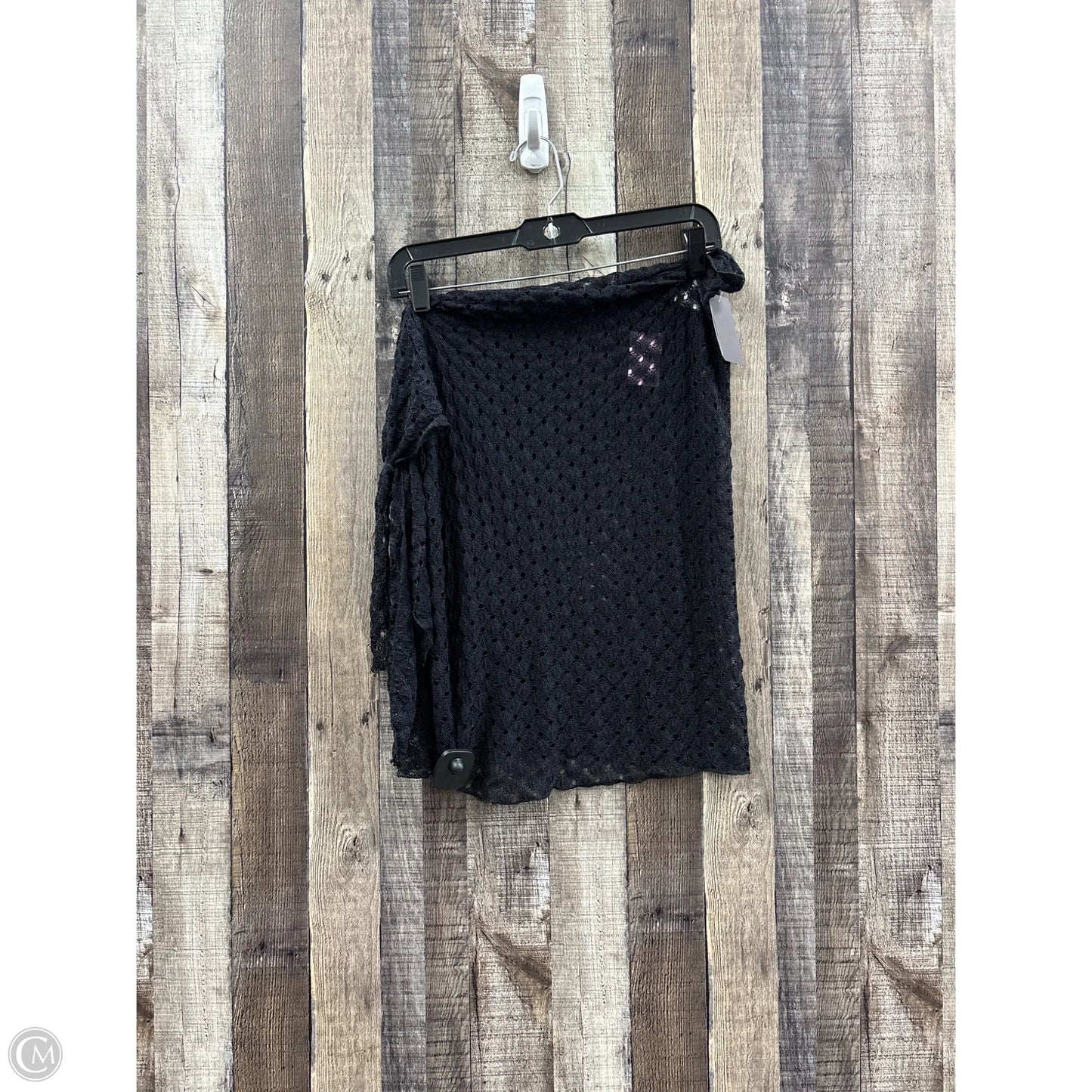 Swimwear Cover-up By Cme In Black, Size: Osfm