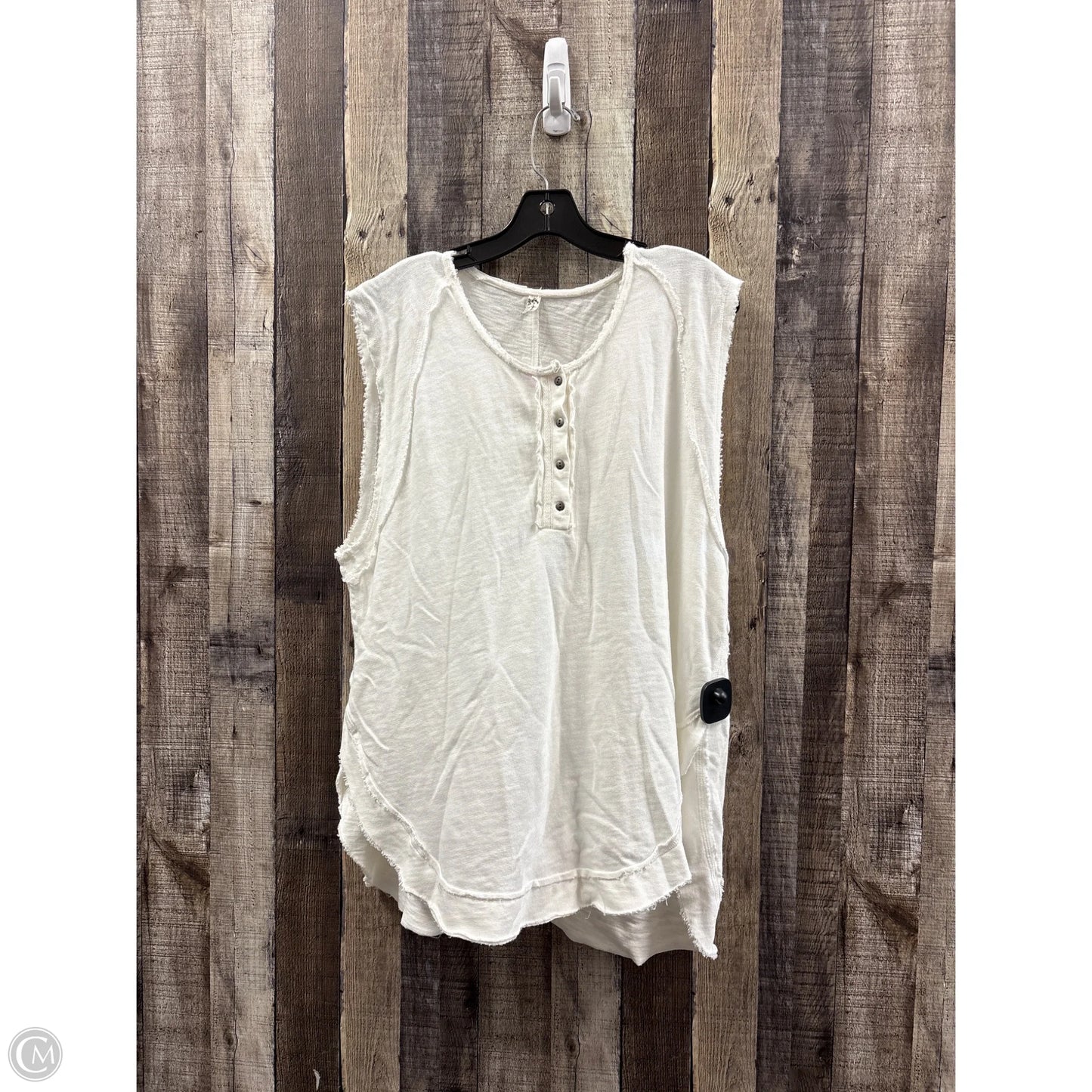 Top Sleeveless By Free People In White, Size: M