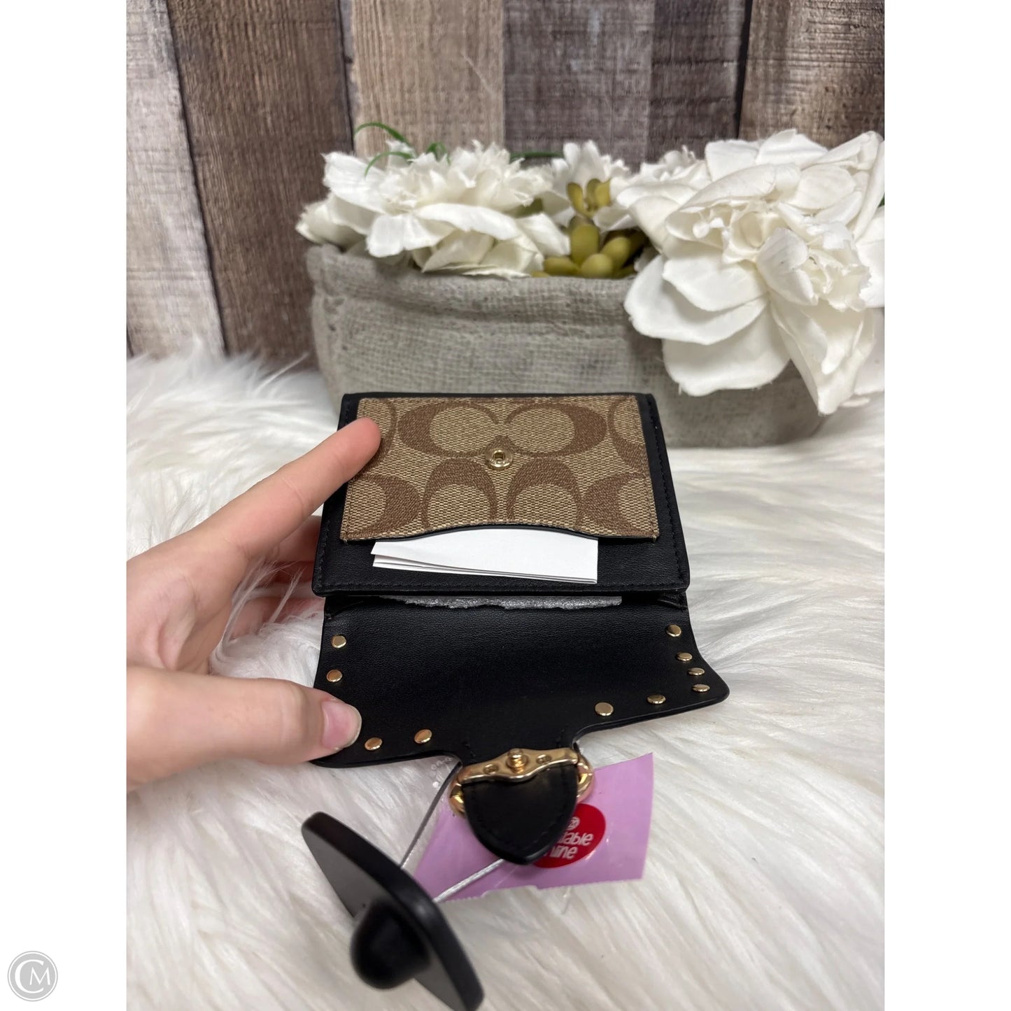 Wallet Designer By Coach, Size: Small