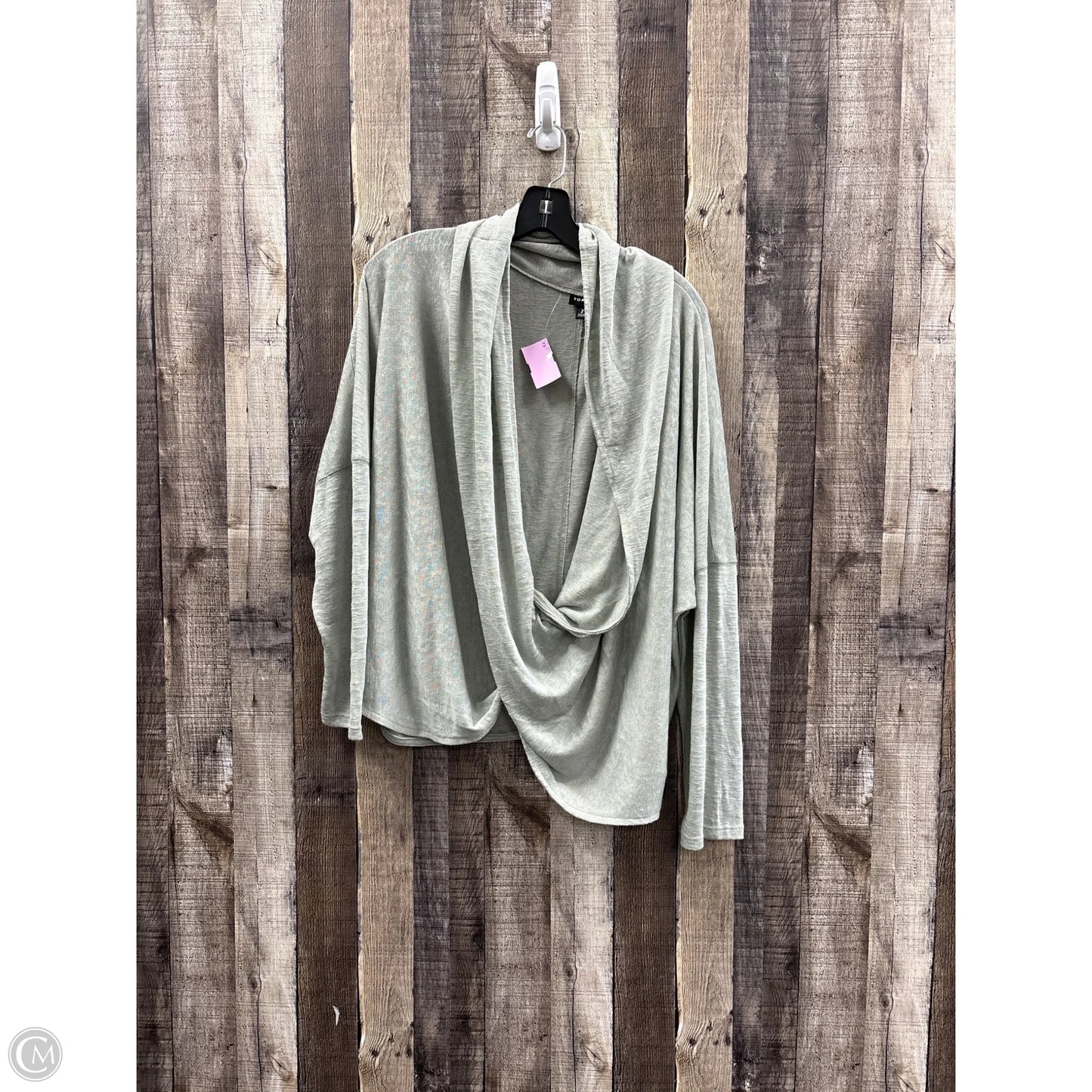 Top Long Sleeve By Torrid In Green, Size: 2x