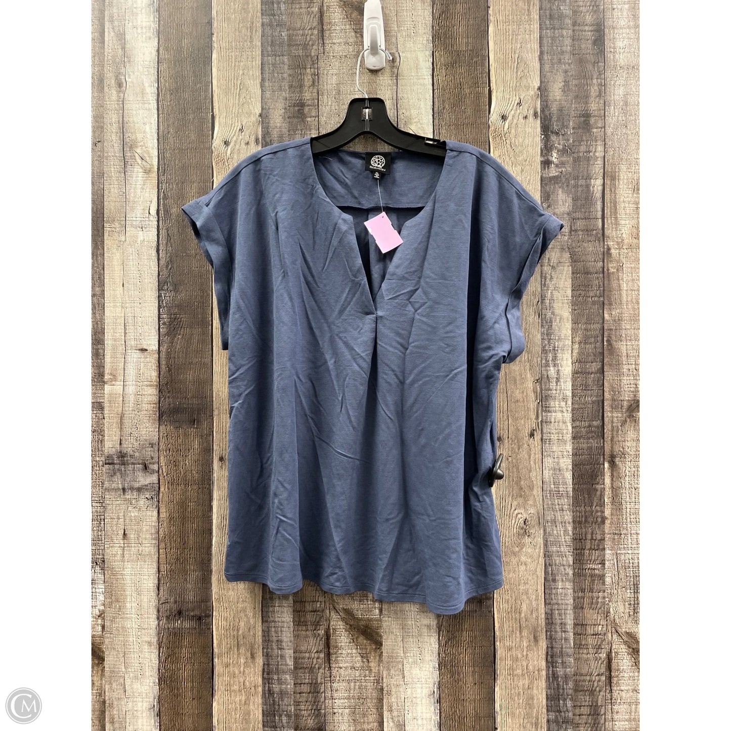 Top Sleeveless By Bobeau In Blue, Size: Xl
