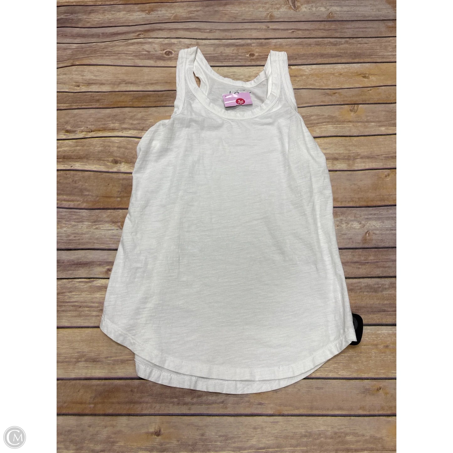 Top Sleeveless By Loft In White, Size: S