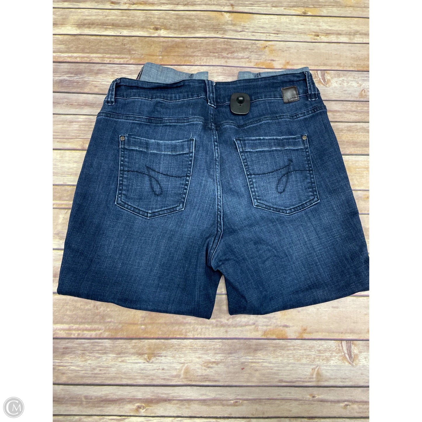Jeans Cropped By Cme In Blue Denim, Size: 16