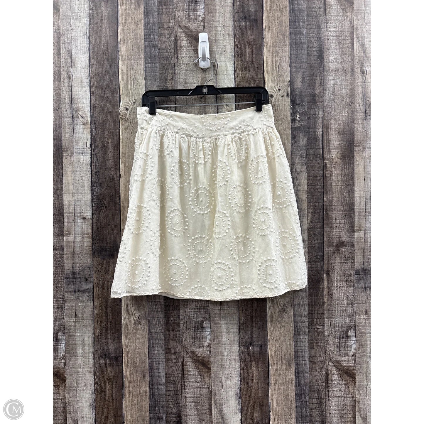 Skirt Designer By Lilly Pulitzer In Cream, Size: 6