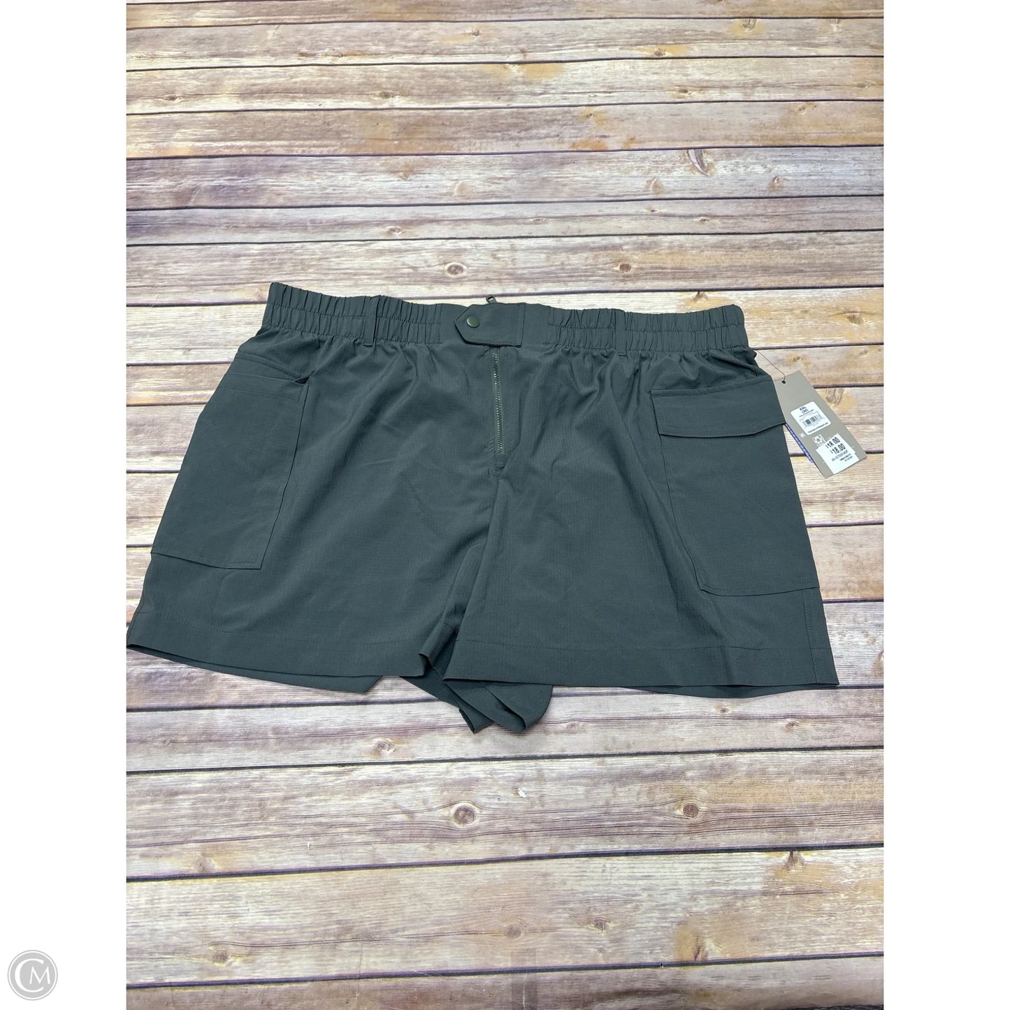 Athletic Shorts By Avia In Green, Size: Xxl