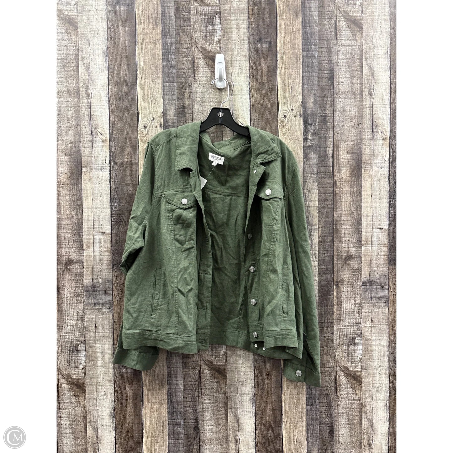 Jacket Other By Candace Cameron Bure In Green, Size: 2x