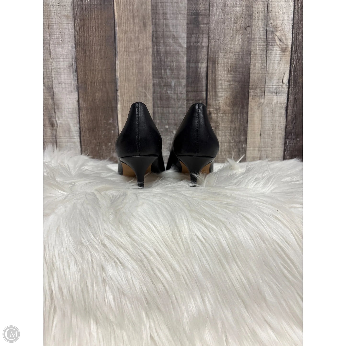 Shoes Heels Kitten By Ann Taylor In Black, Size: 7.5