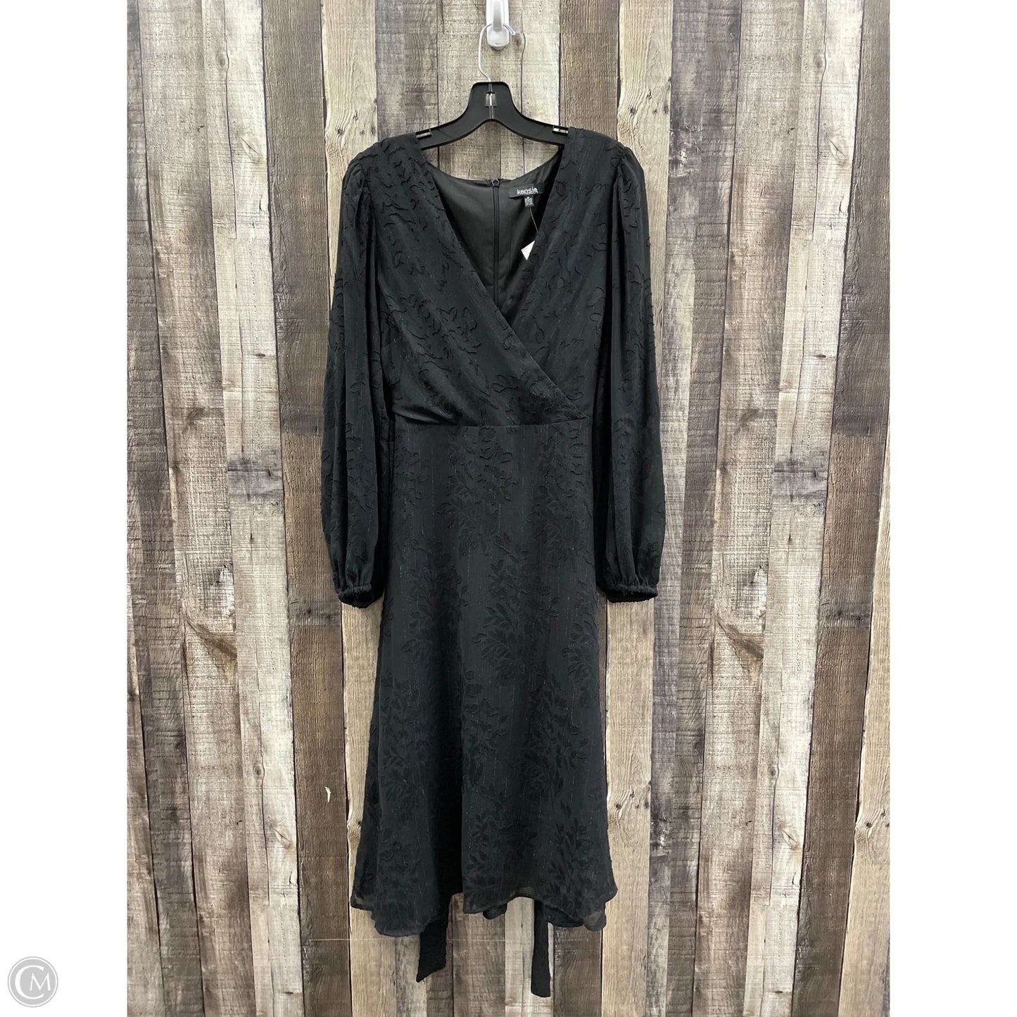 Dress Casual Midi By Kensie In Black, Size: L