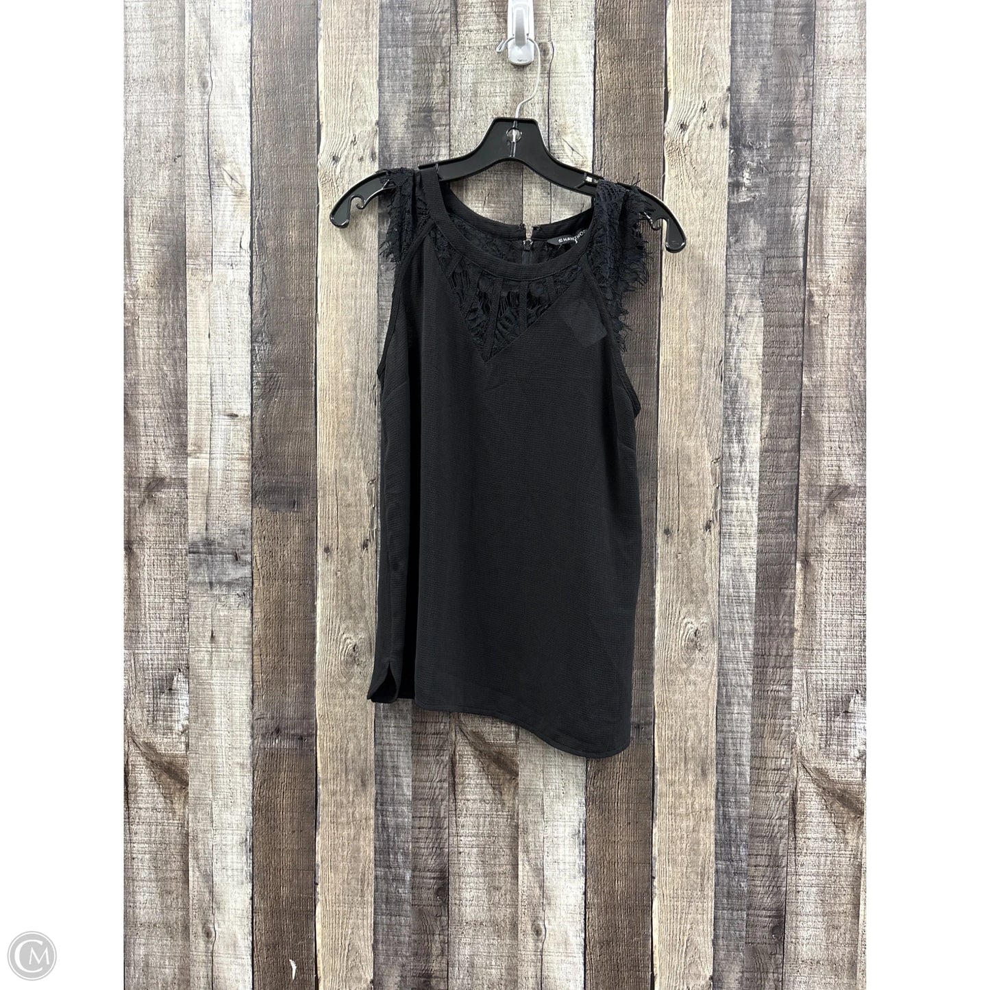 Top Sleeveless By Hawthorn In Black, Size: S