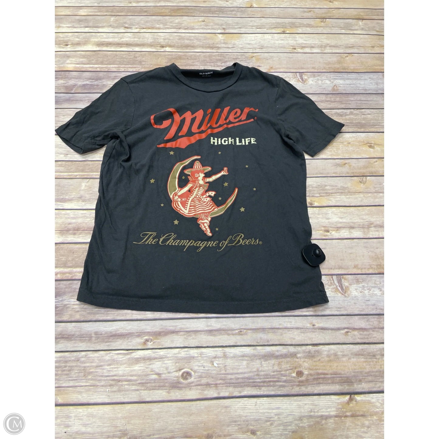 Top Short Sleeve By Old Navy In Grey, Size: S